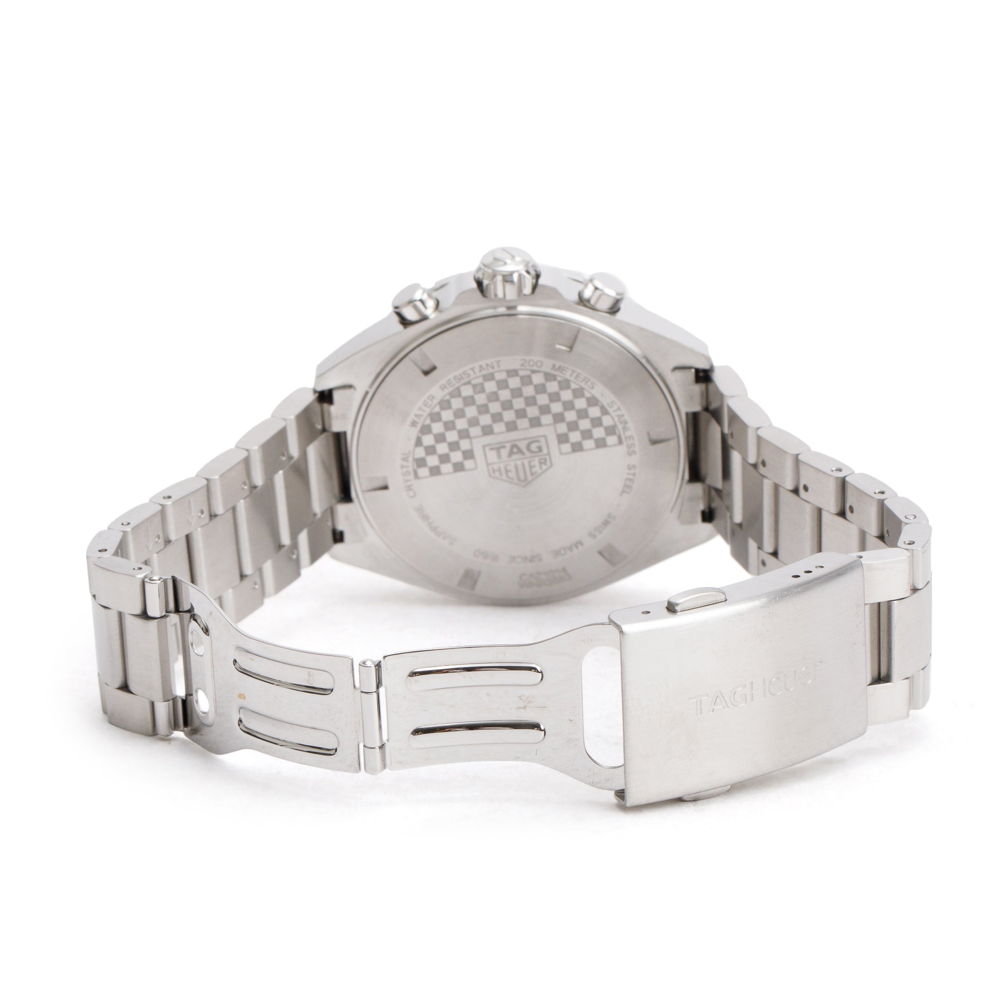 Tag Heuer Stainless Steel Formula 1 43 MM Chronograph Quartz Watch CAZ1014 w/ Box & Papers