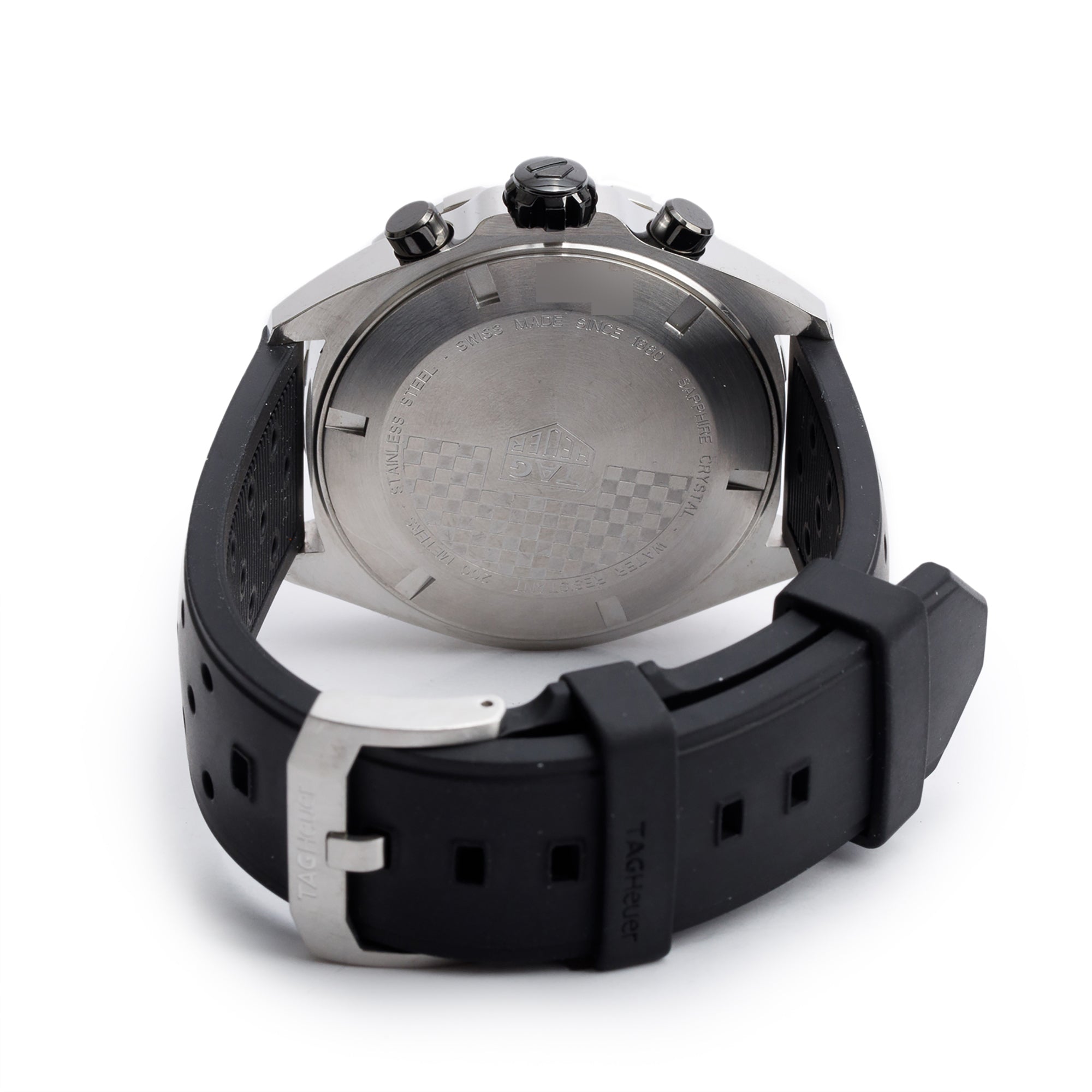 Tag Heuer Stainless Steel Formula 1 43 MM Chronograph Quartz Watch CAZ101AG w/ Box, Papers & Extra Strap