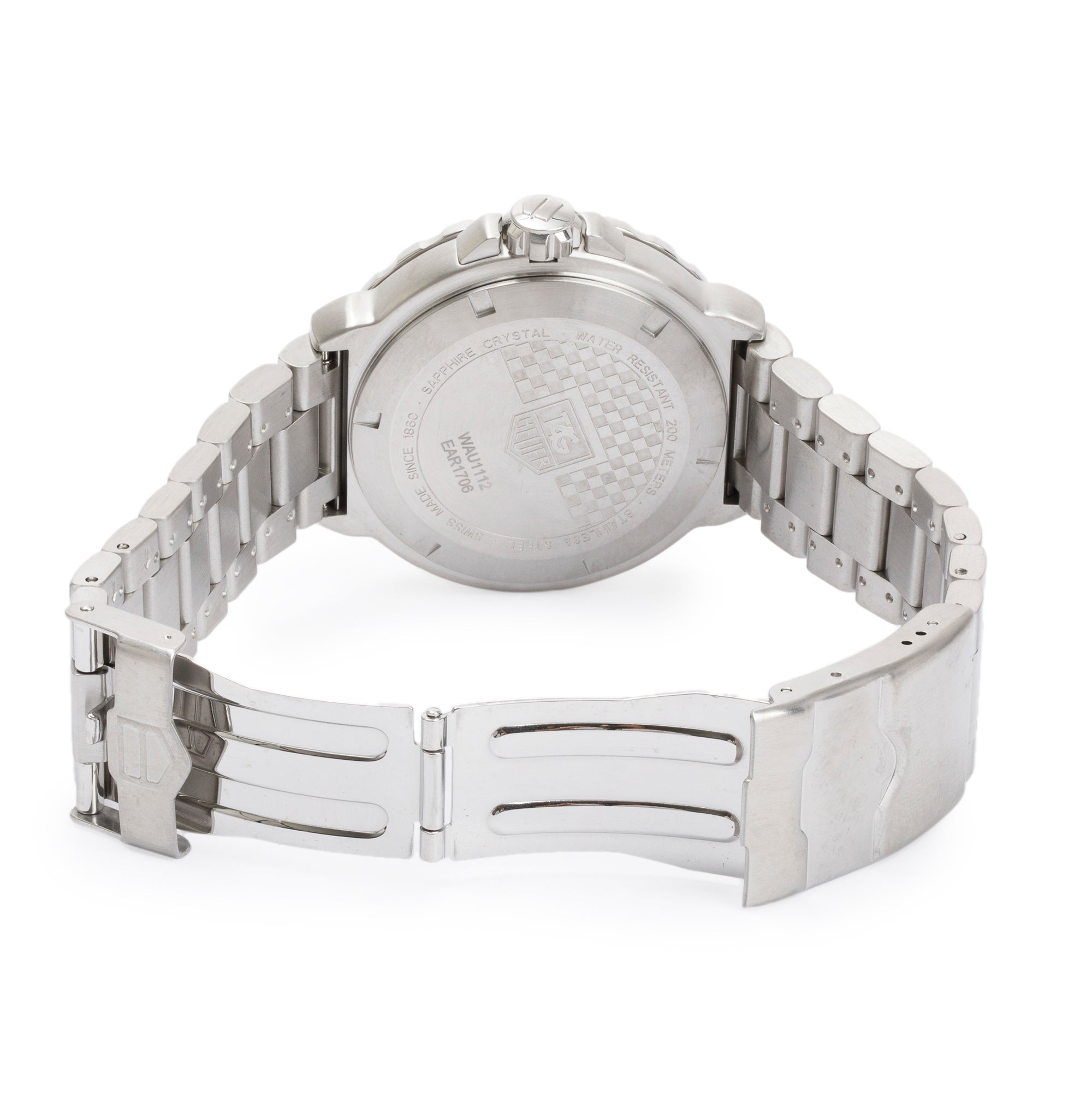 Tag Heuer Stainless Steel Formula 1 Date 42 MM Watch w/ Case