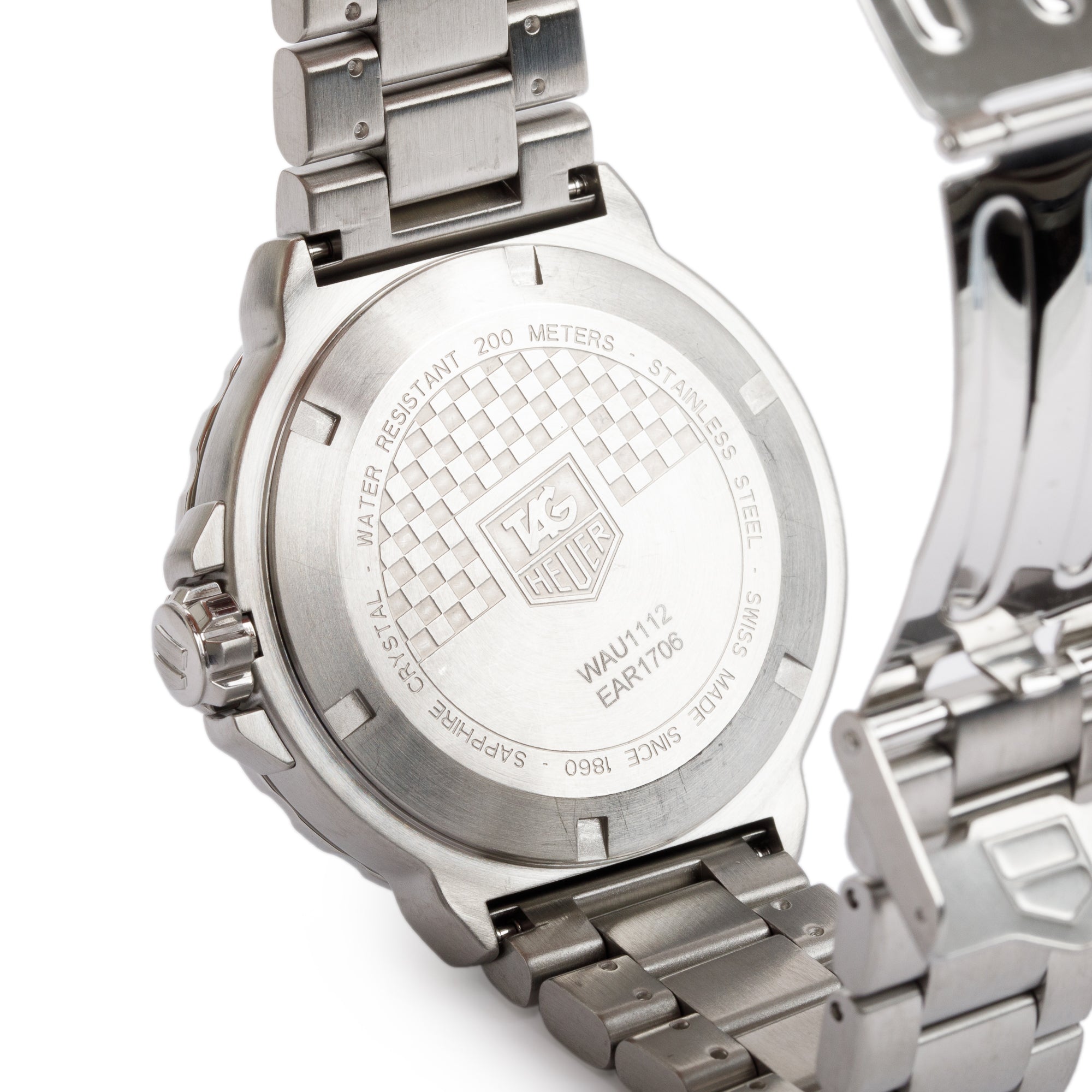 Tag Heuer Stainless Steel Formula 1 Date 42 MM Watch w/ Case