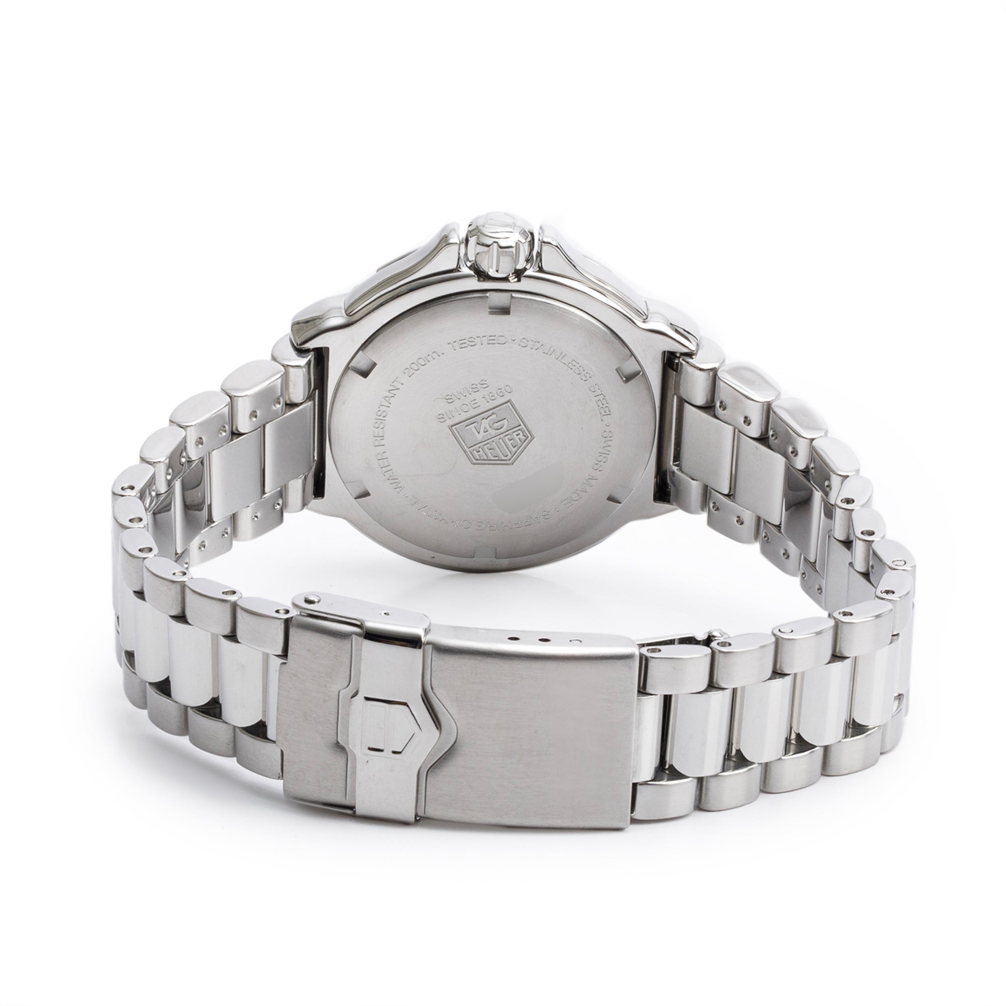 Tag Heuer Stainless Steel Formula 1 Diamond Bezel 37 MM Quartz Watch WAC1214-0 w/ Box & Papers