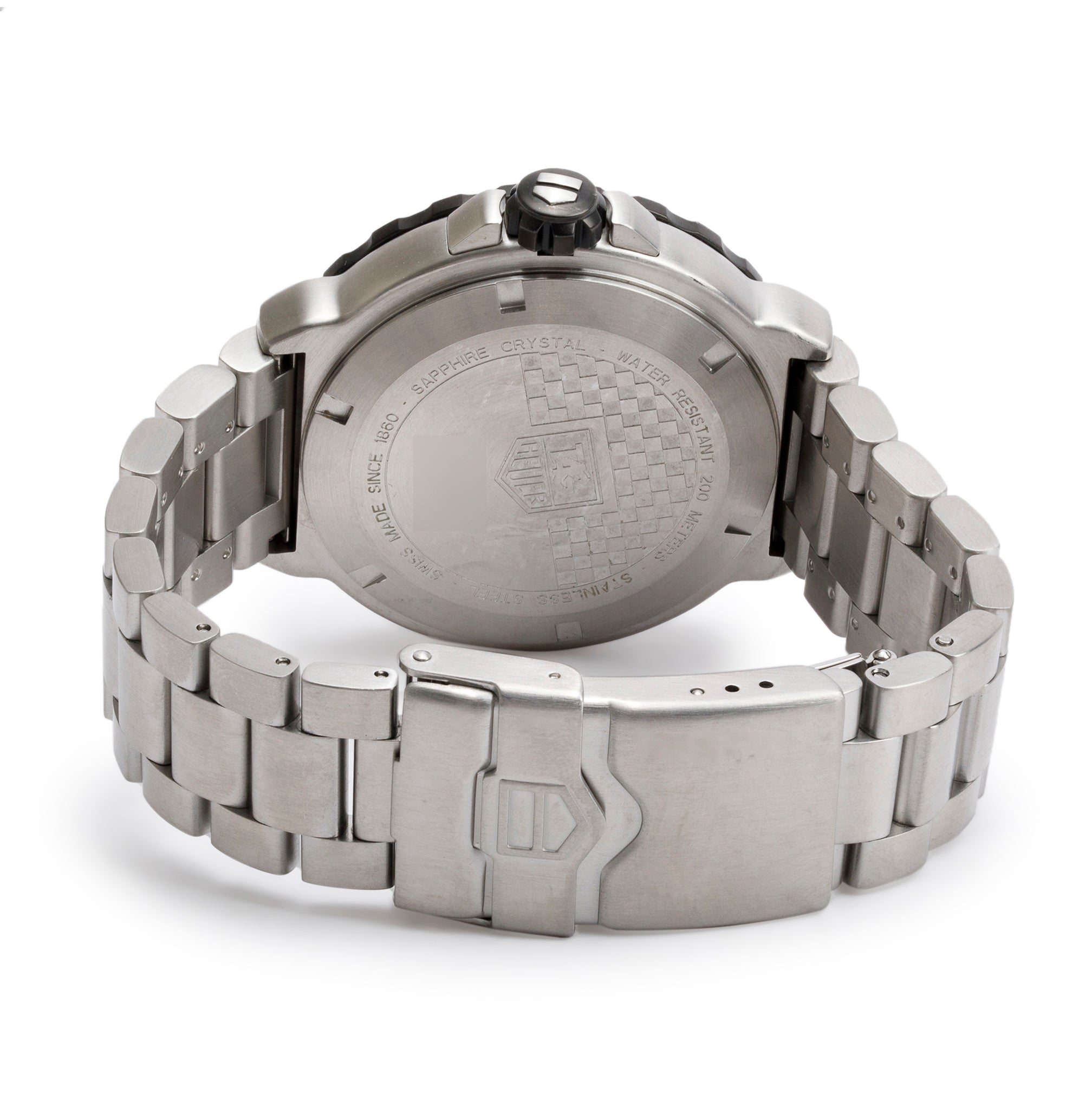 Tag Heuer Stainless Steel Formula 1 Grande Date 42 MM Quartz Watch WAU1110