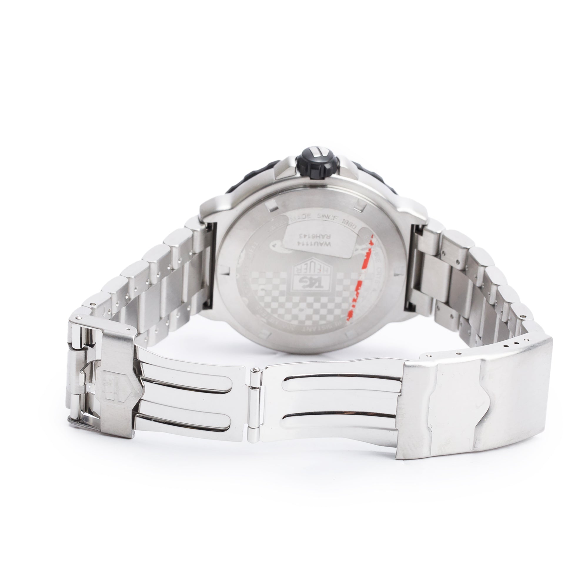 Tag Heuer Stainless Steel Formula 1 Grande Date 42 MM Quartz Watch WAU1114 w/ Box & Papers