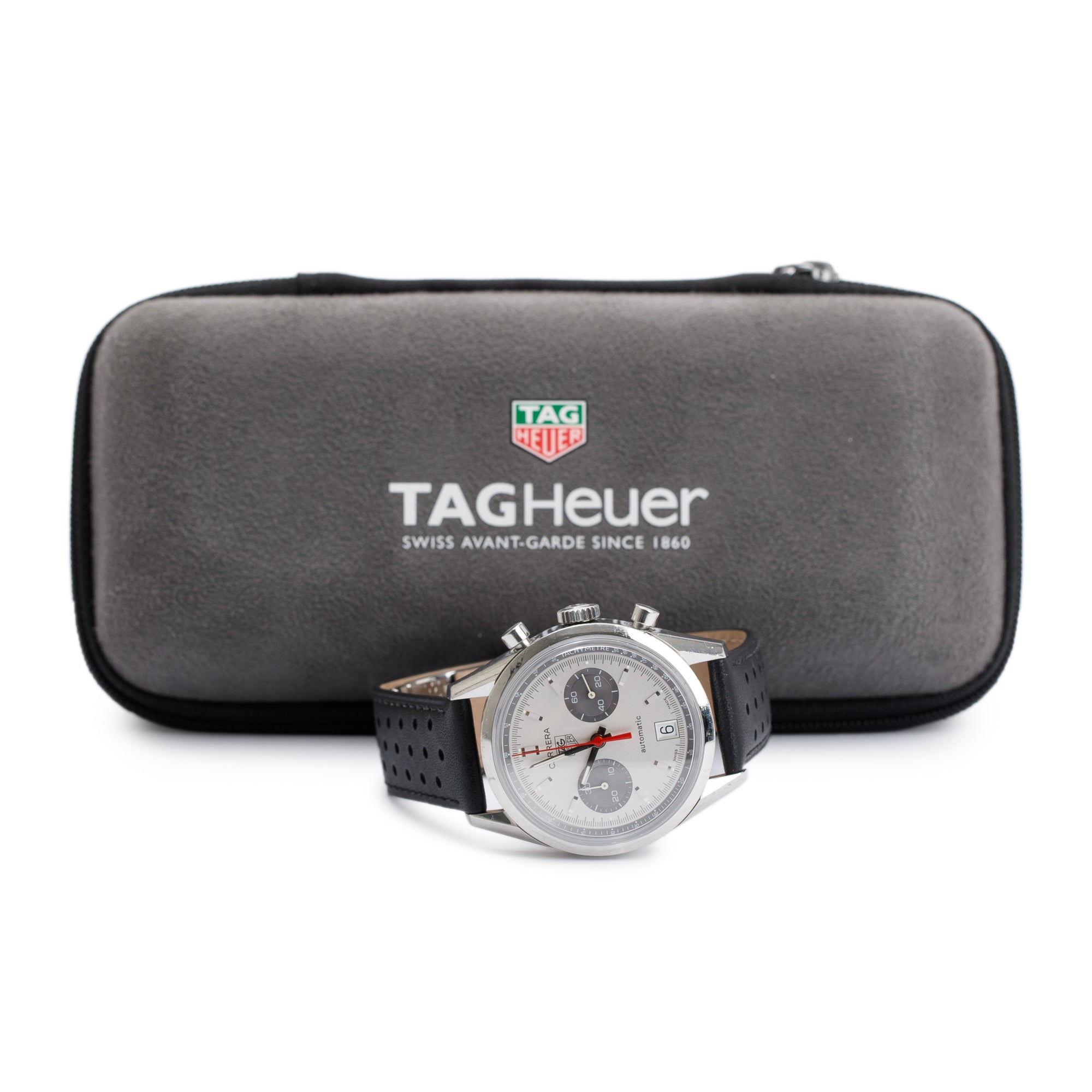 Tag Heuer Stainless Steel Jack Heuer 40th Anniversary Limited Edition Carrera Calibre 17 39 MM Automatic Chronograph Watch w/ Case
