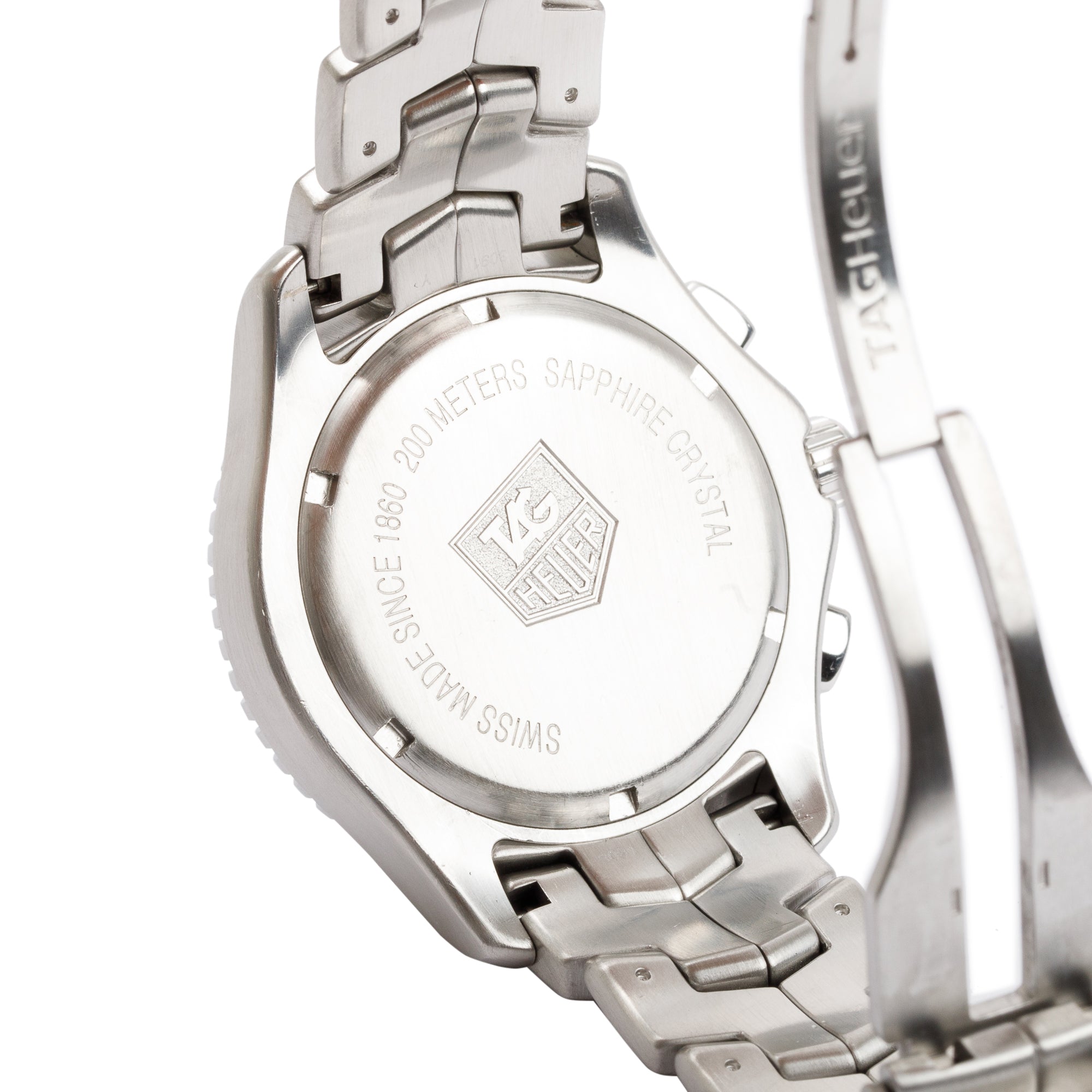 Tag Heuer Stainless Steel Link 42 MM Chronograph Watch