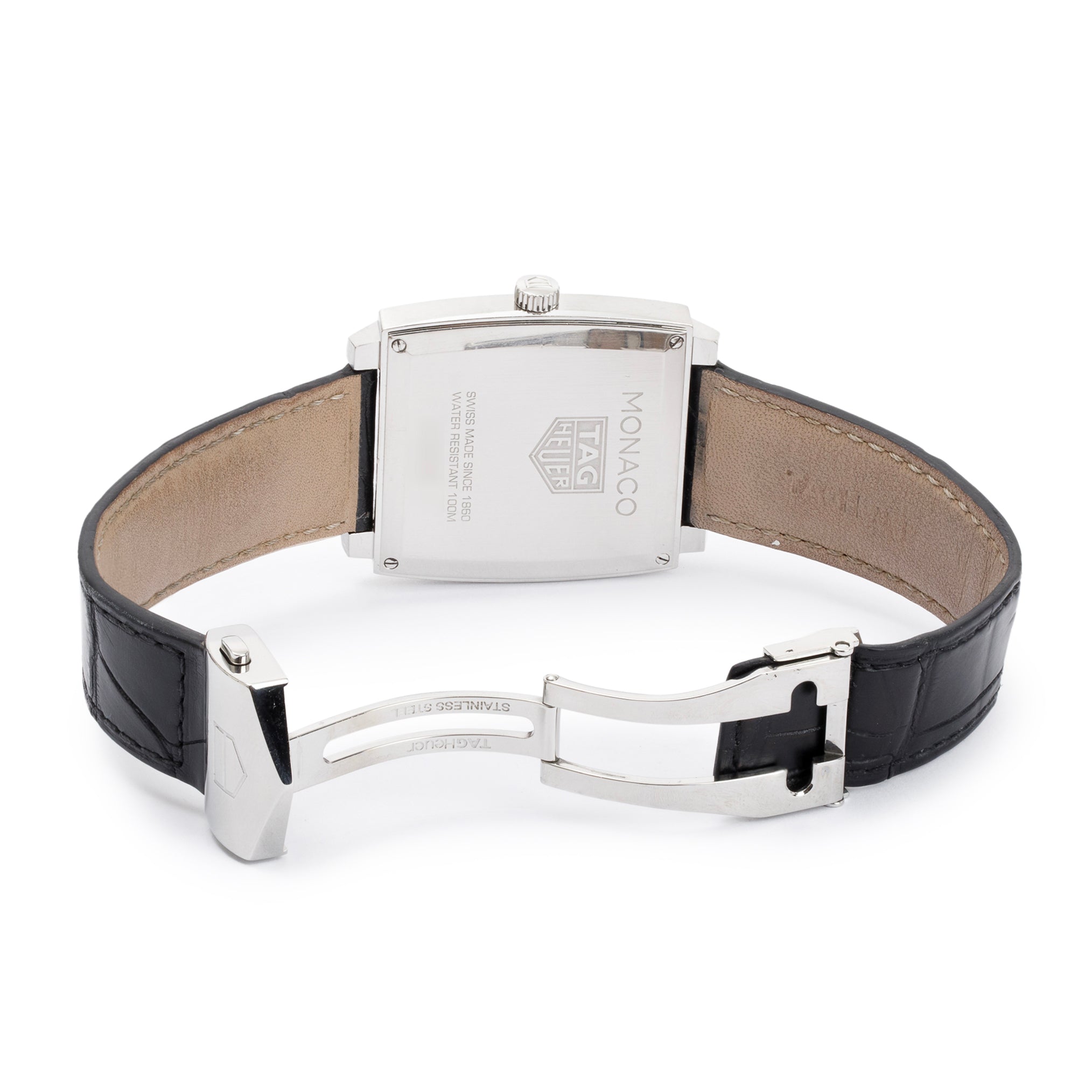 Tag Heuer Stainless Steel Monaco 37 MM Quartz Watch