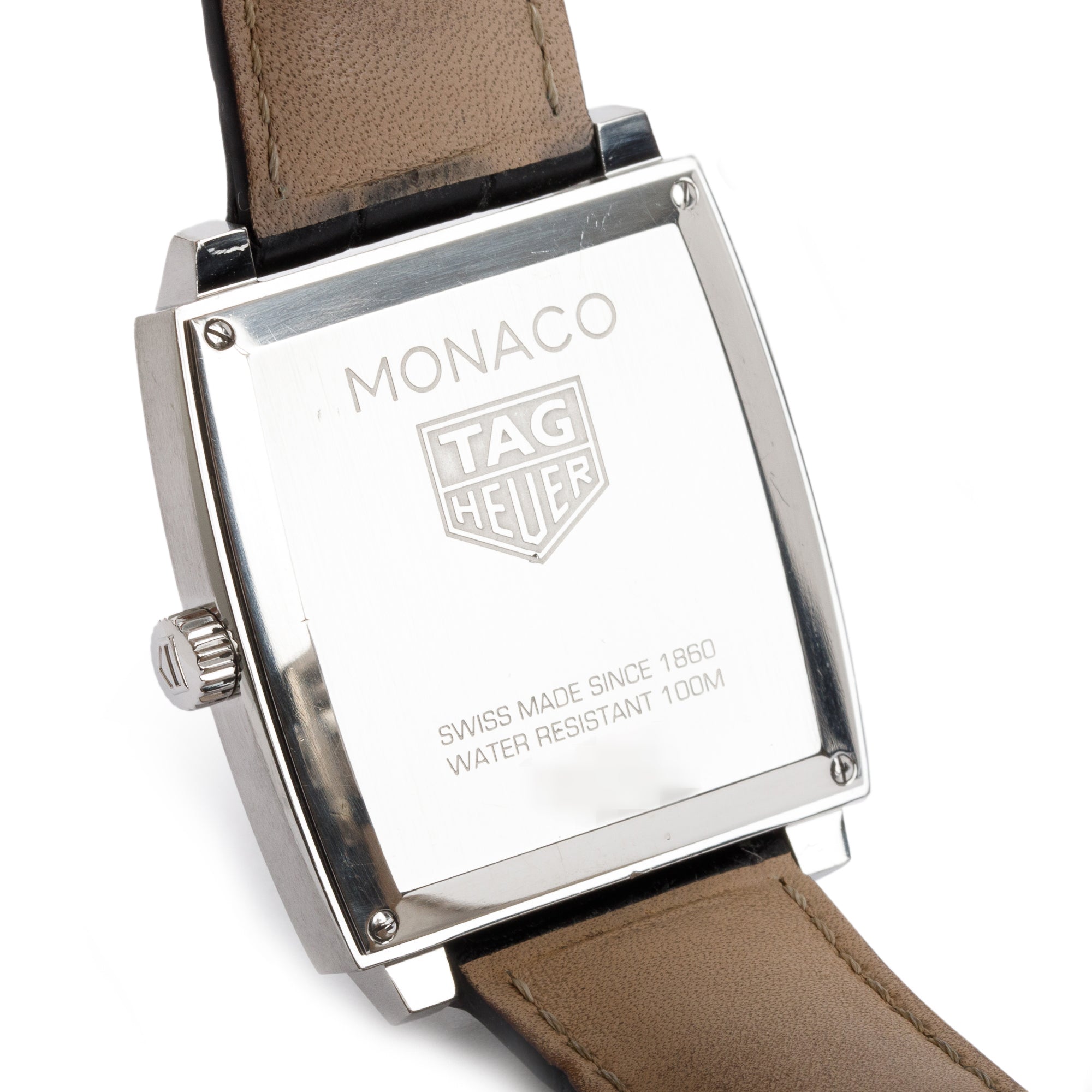 Tag Heuer Stainless Steel Monaco 37 MM Quartz Watch