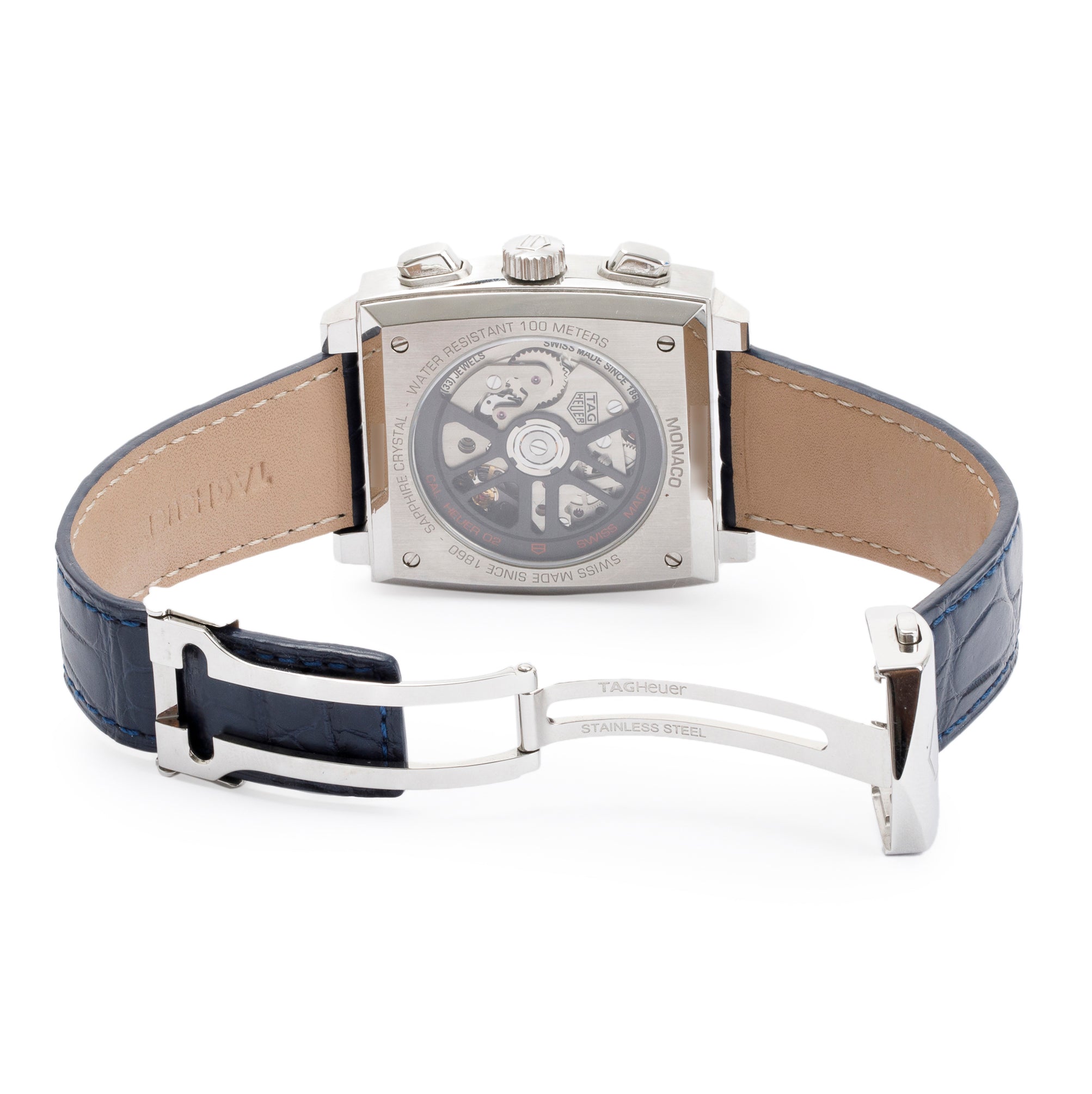 Tag Heuer Stainless Steel Monaco 39 MM Automatic Chronograph Watch