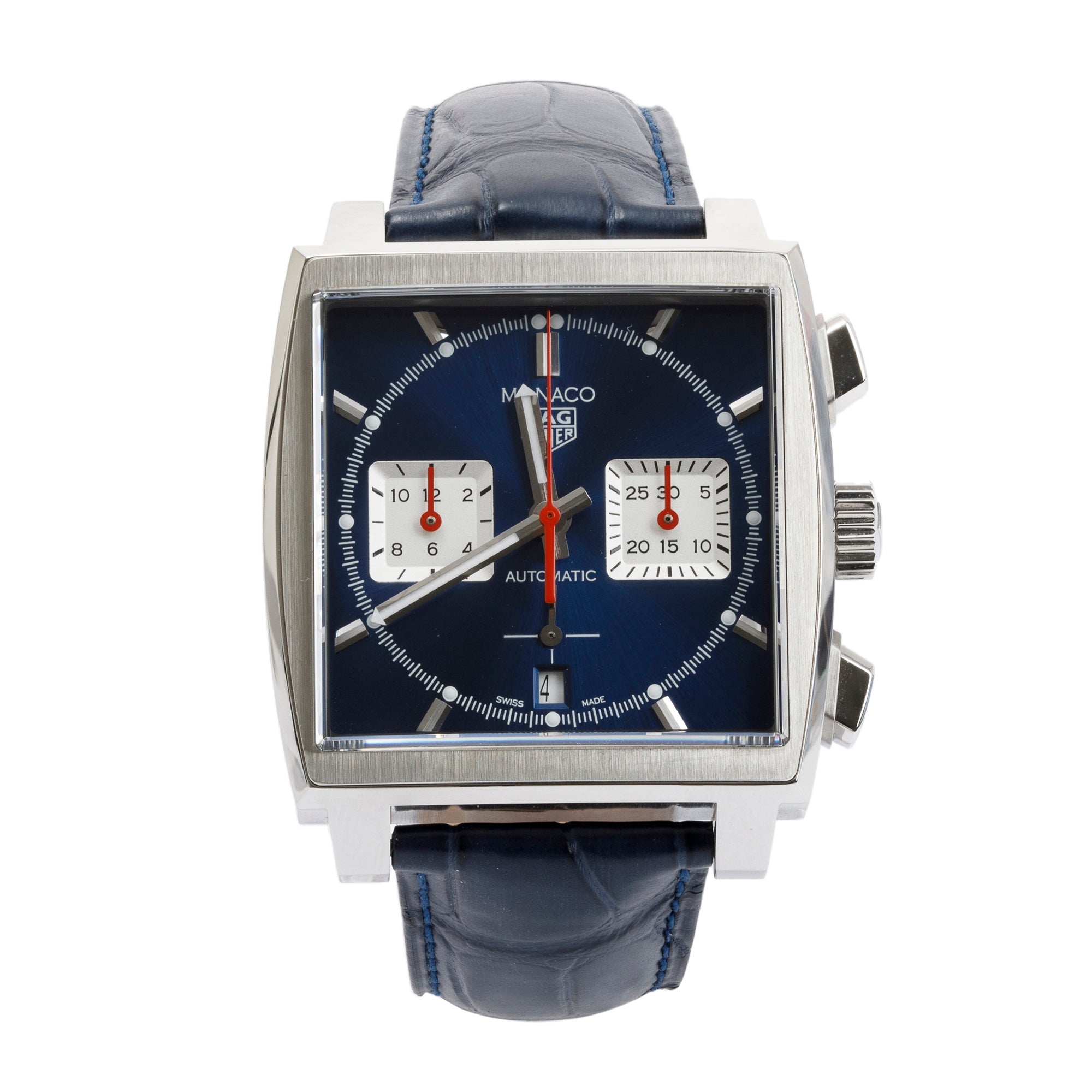 Tag Heuer Stainless Steel Monaco 39 MM Automatic Chronograph Watch