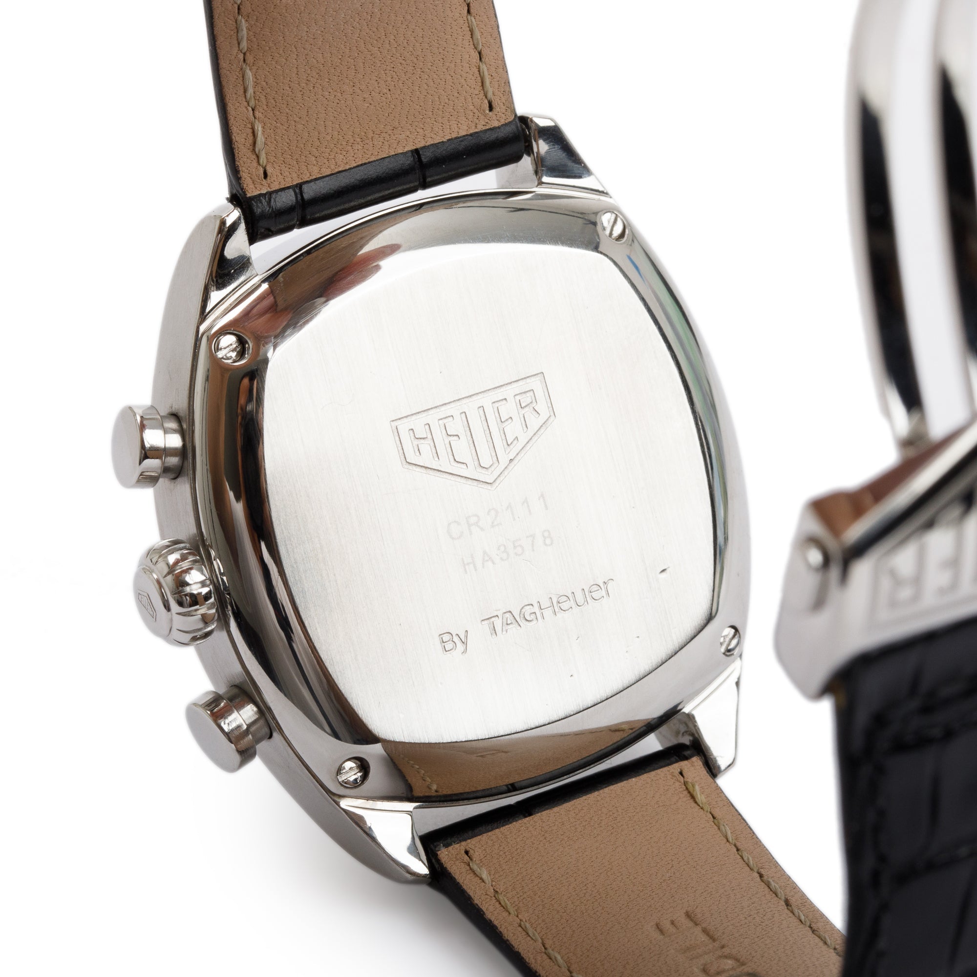 Tag Heuer Stainless Steel Monza 37 MM Automatic Chronograph Watch