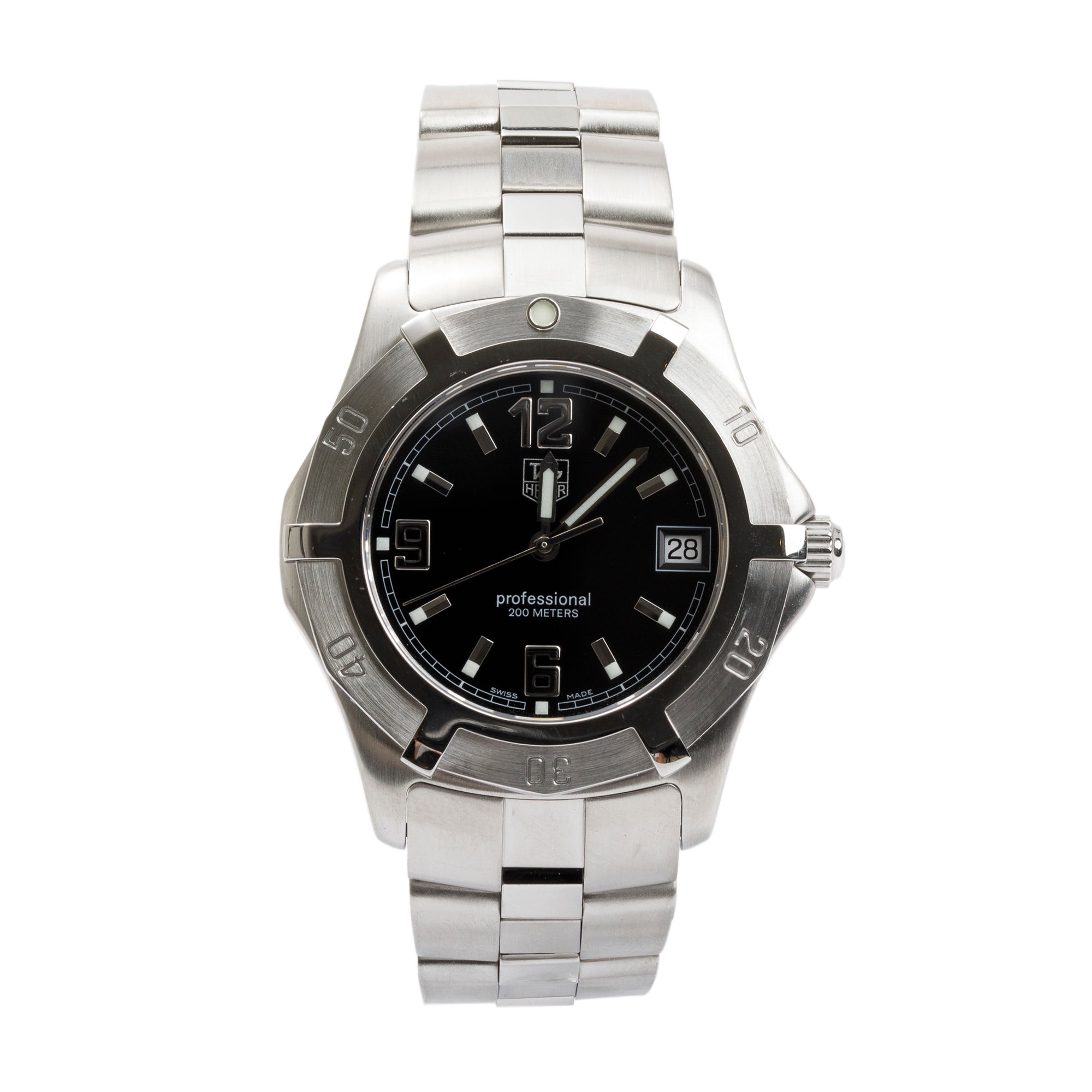 Tag Heuer Stainless Steel Professional 2000 37 MM Watch