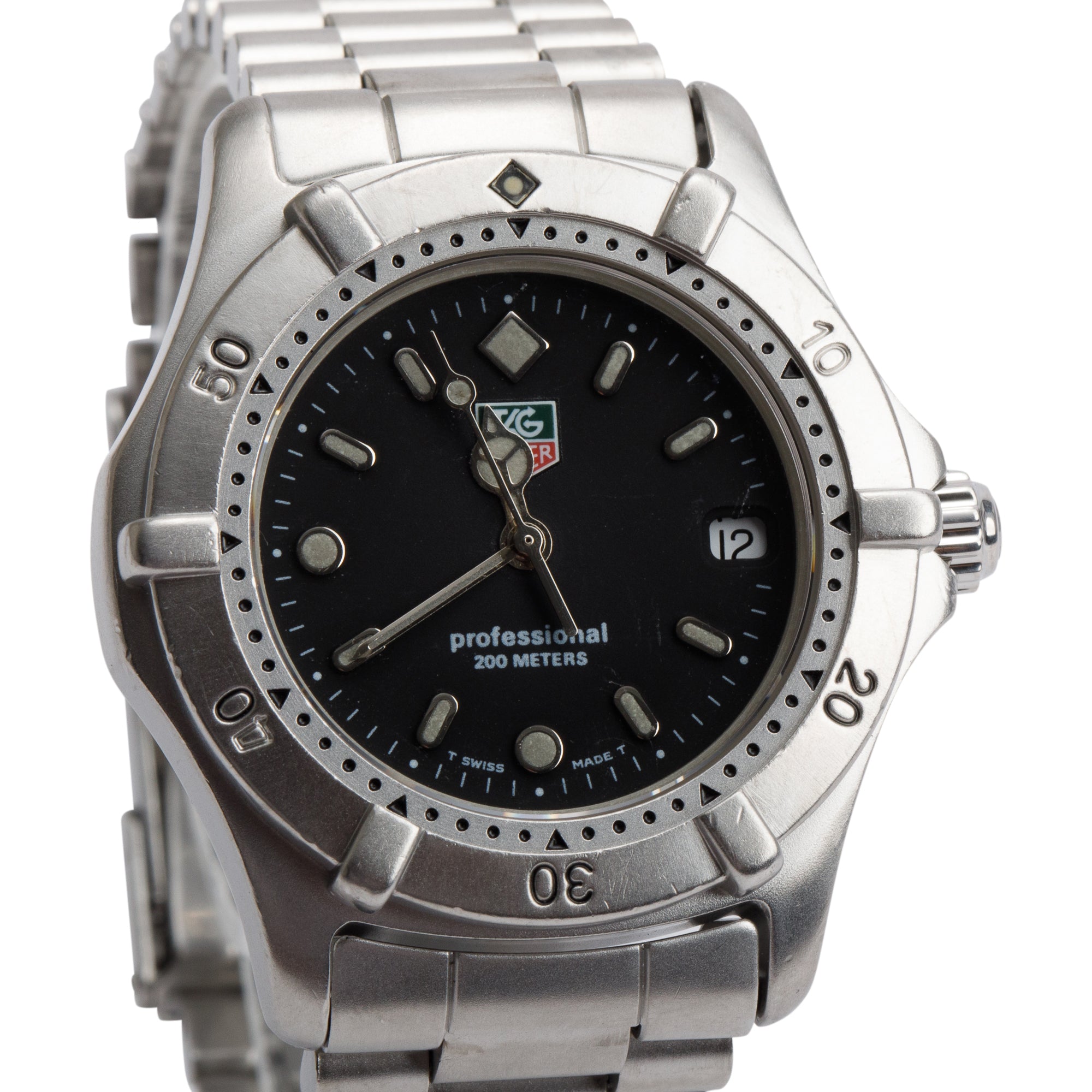 Tag Heuer Stainless Steel Professional 33 MM Watch WE1210-R
