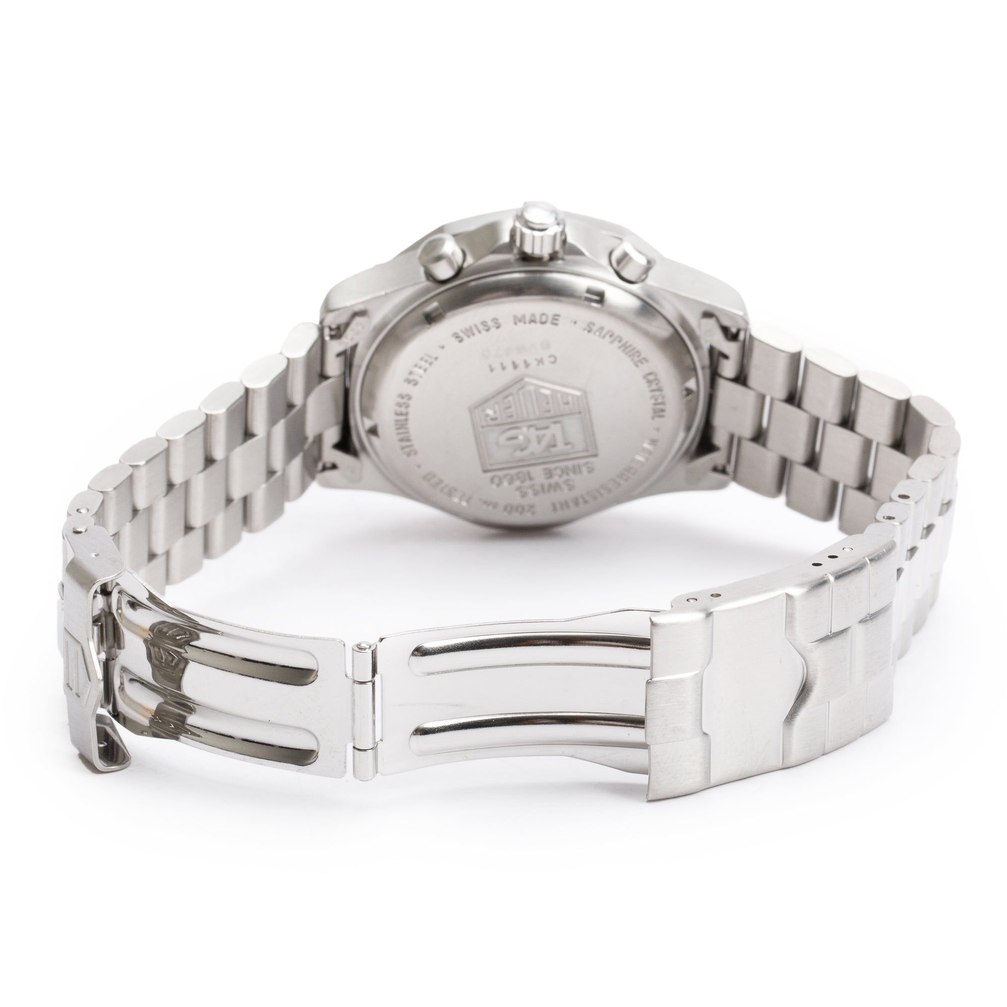 Tag Heuer Stainless Steel Professional 38 MM Chronograph Watch CK1111