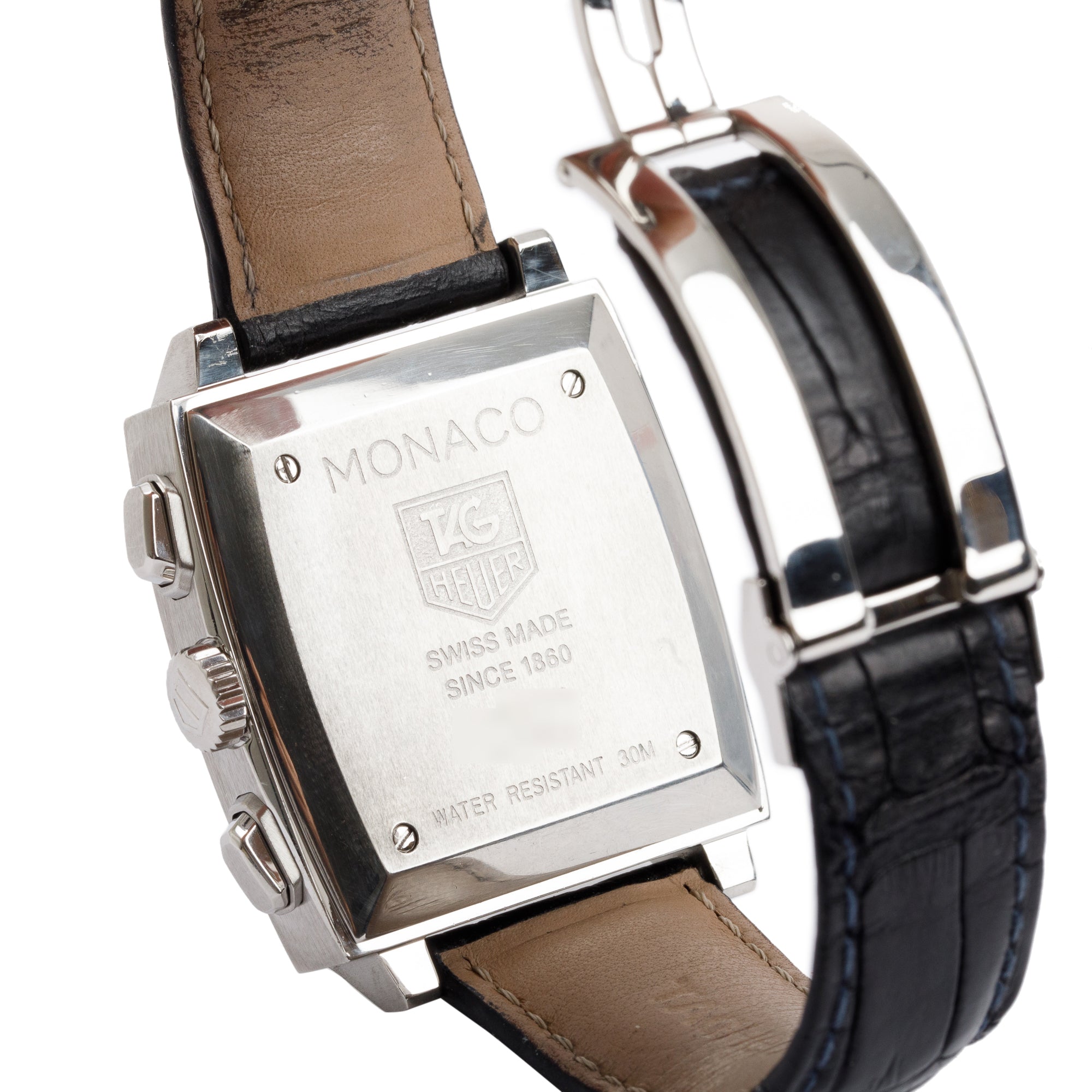 Tag Heuer Stainless Steel Steve McQueen Edition Monaco Automatic Chronograph Watch