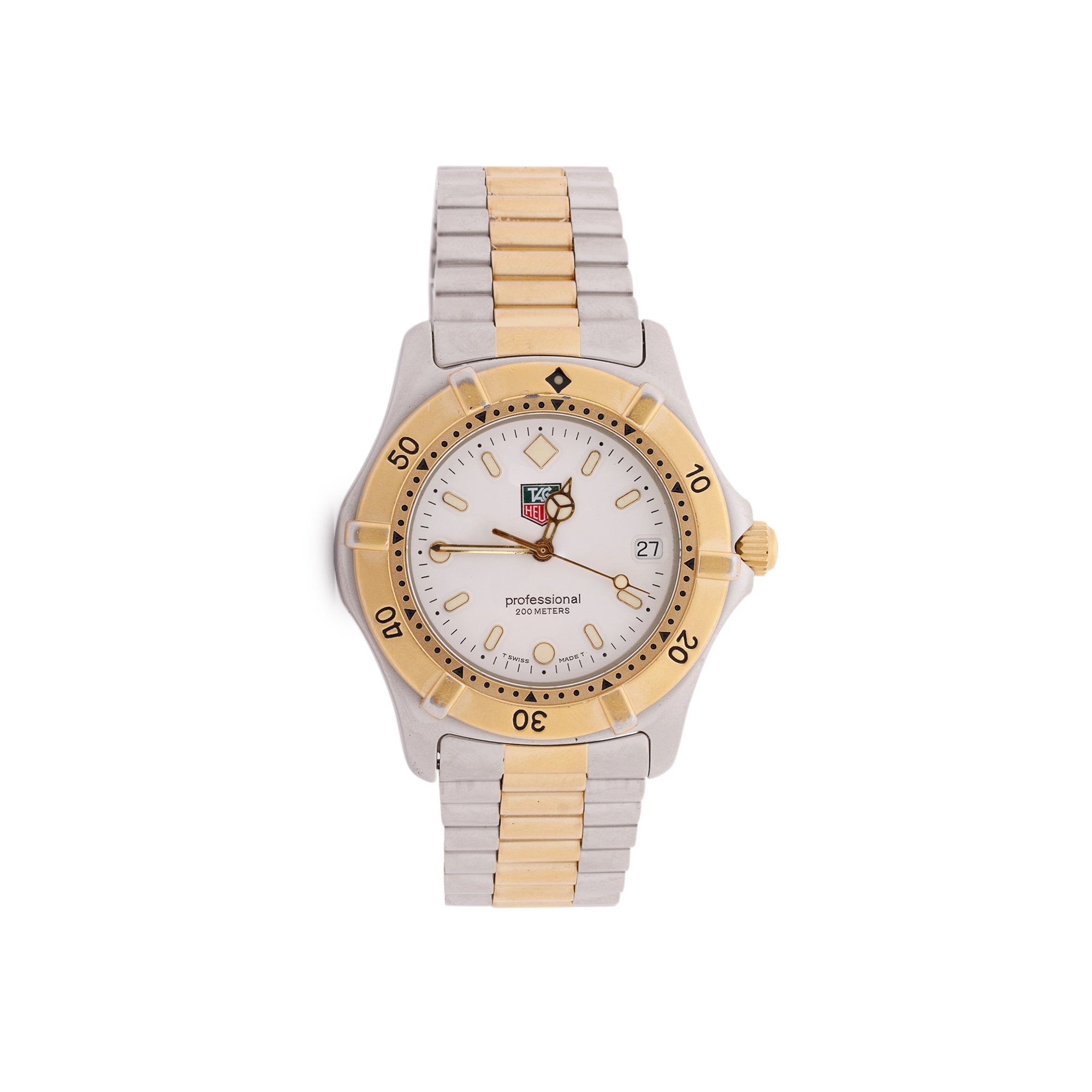 Tag Heuer Two-Tone Professional Watch w/ Box