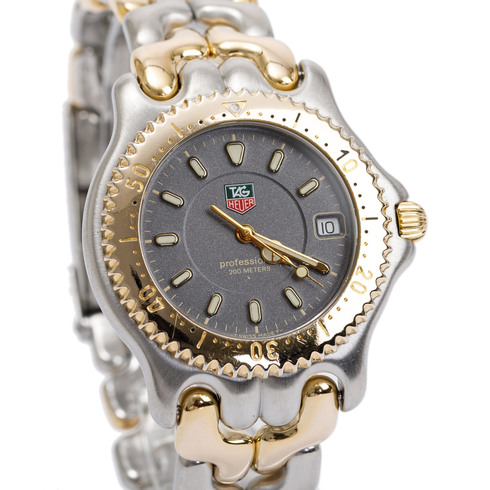 Tag Heuer Two-Tone Stainless Steel Professional Link 38MM Watch