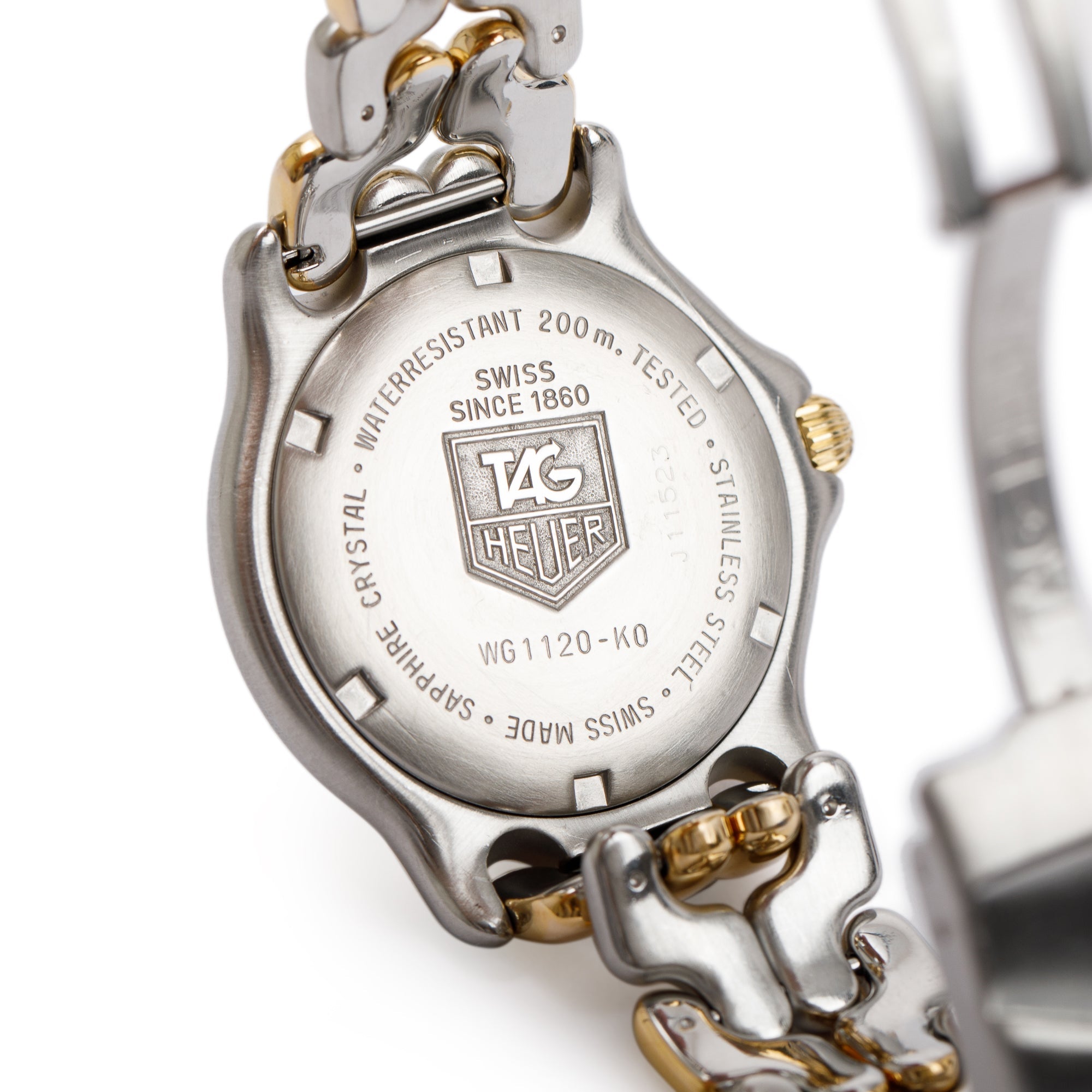 Tag Heuer Two-Tone Stainless Steel Professional Link 38MM Watch