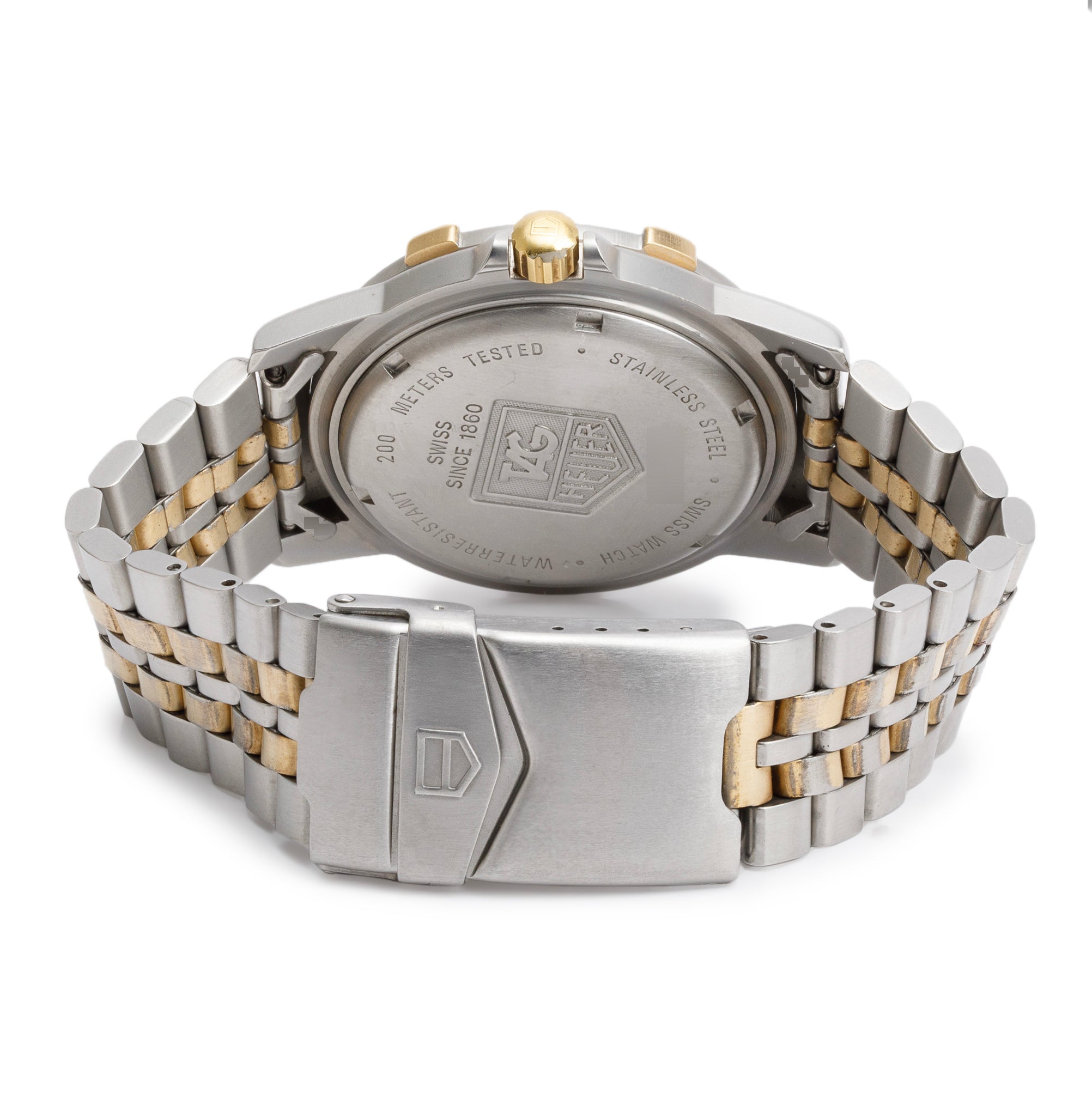 Tag Heuer Vintage Two-Tone Stainless Steel 1500 Series Professional 40 MM Watch