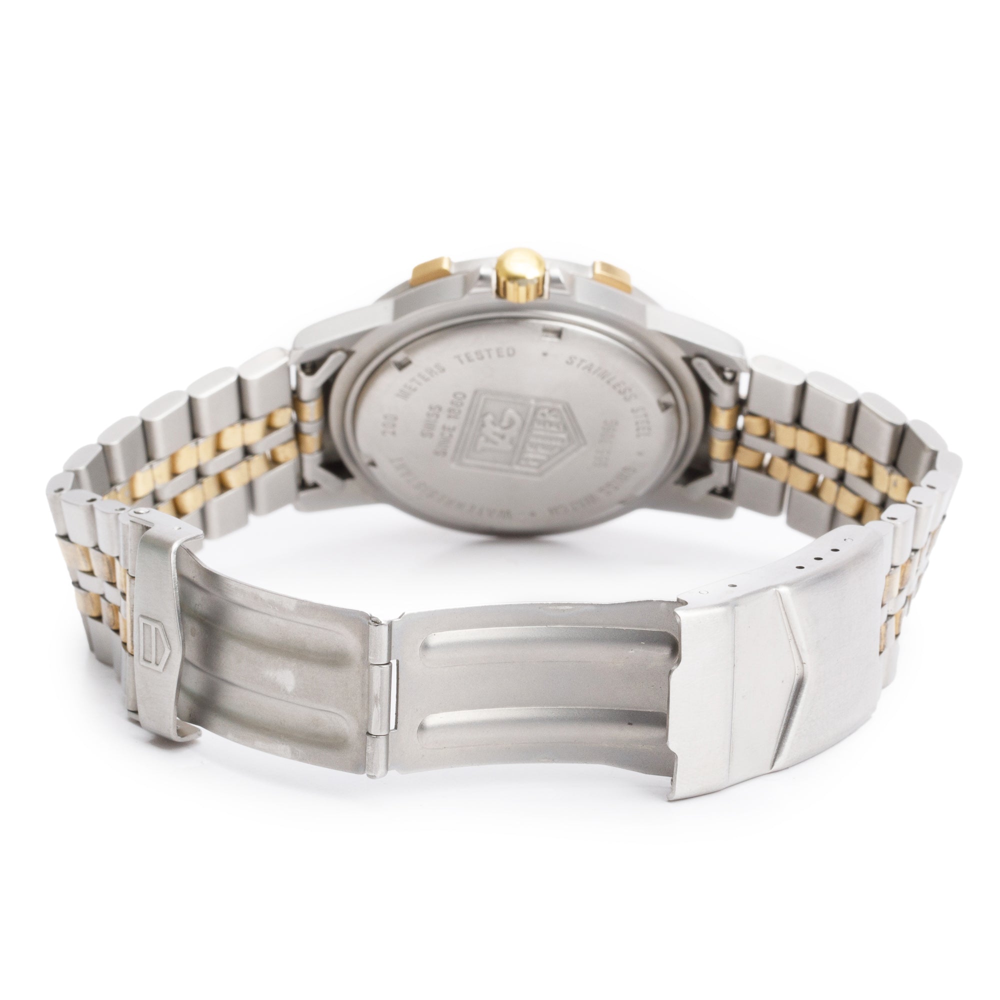 Tag Heuer Vintage Two-Tone Stainless Steel 1500 Series Professional 40 MM Watch