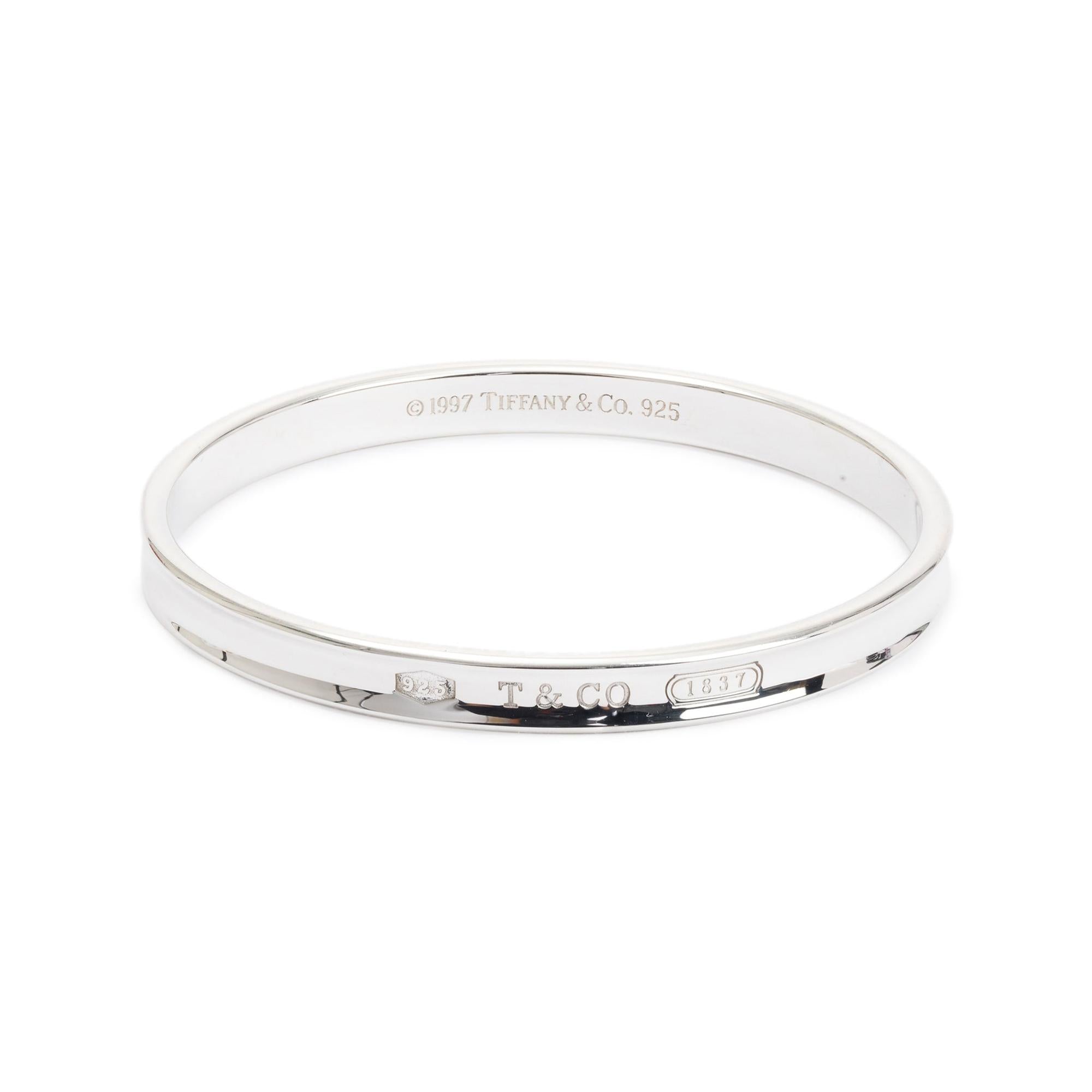 Tiffany & Co. 1837 Bangle Bracelet