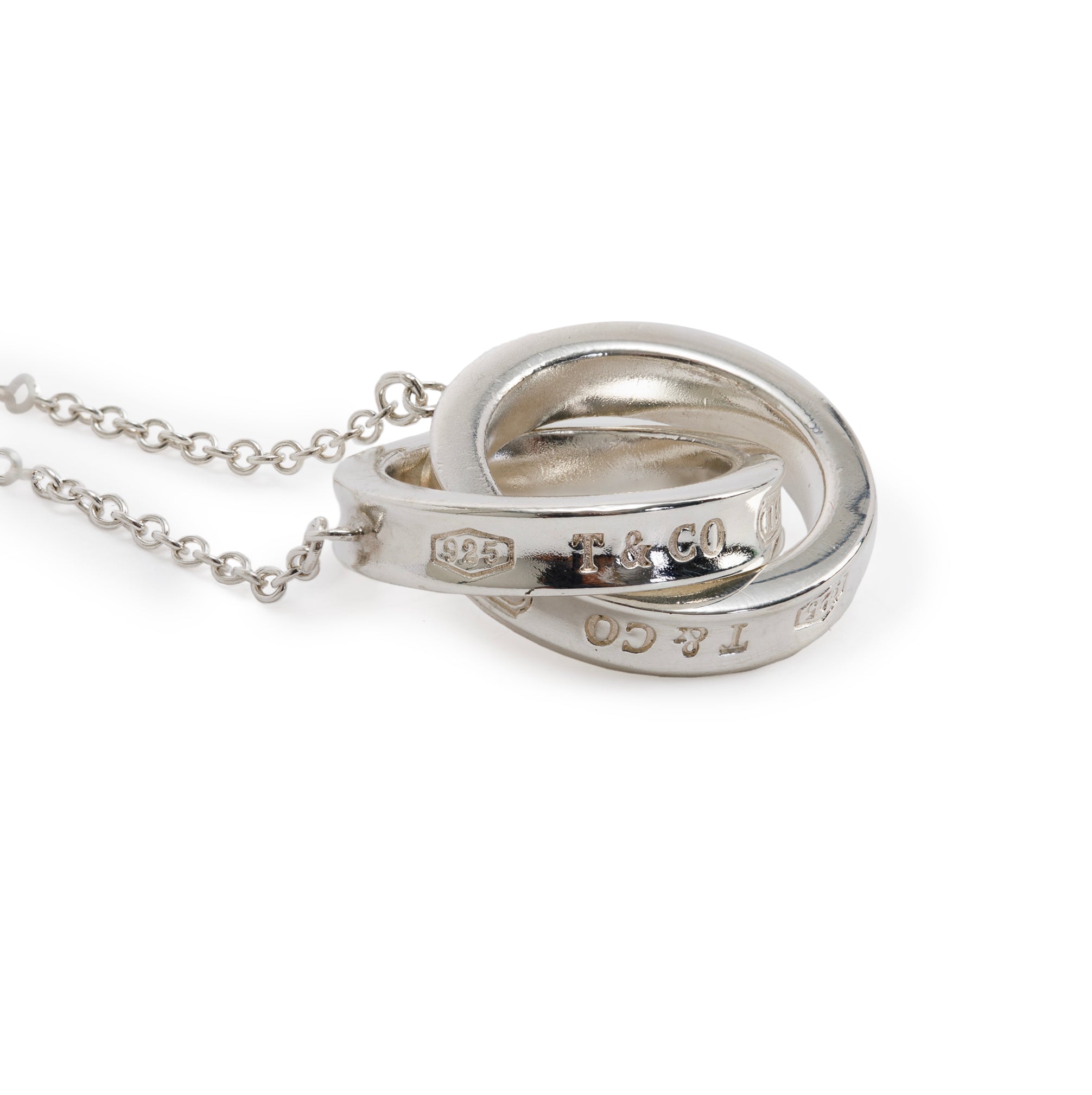 Tiffany & Co. 1837 Interlocking Circles Pendant Necklace