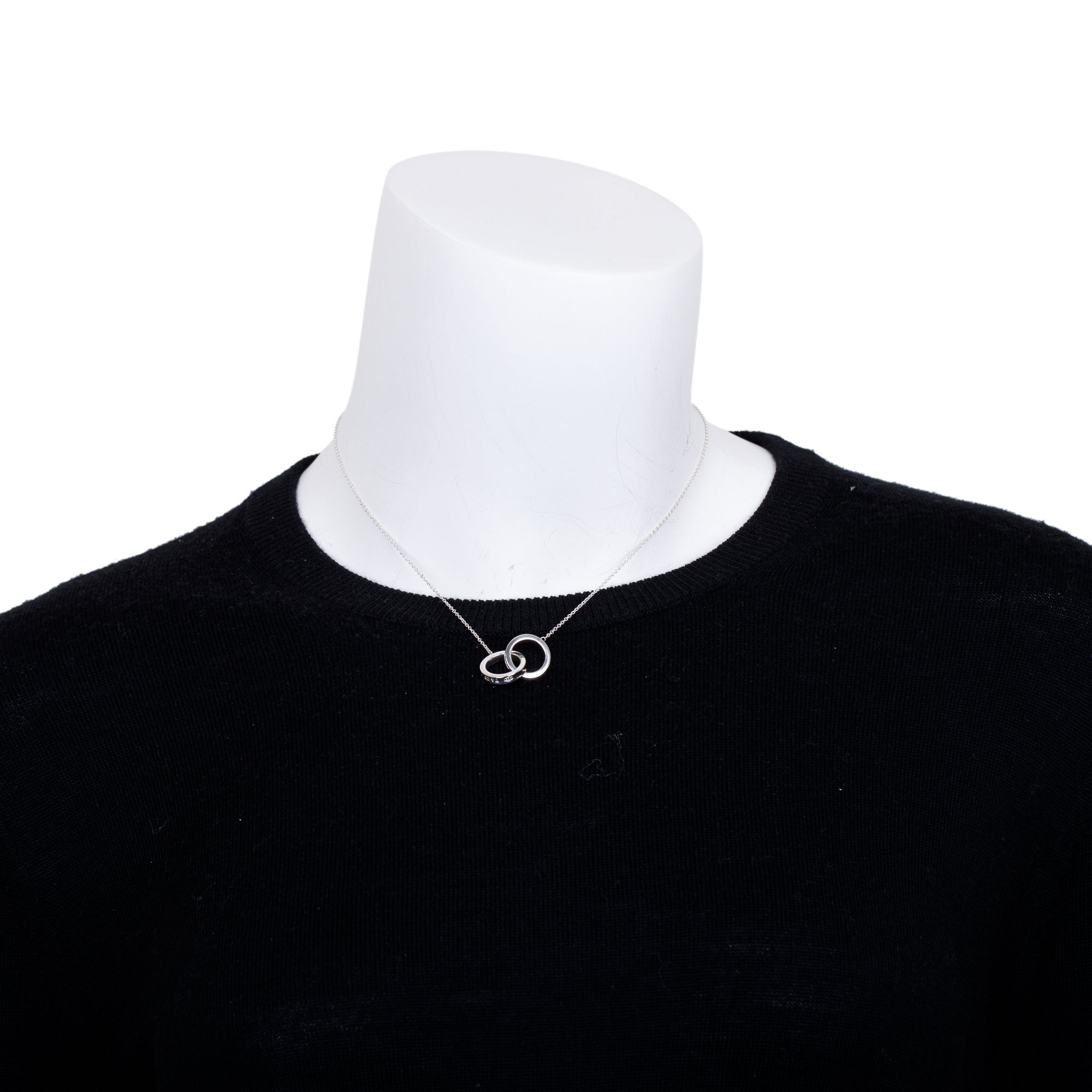 Tiffany & Co. 1837 Interlocking Circles Pendant Necklace