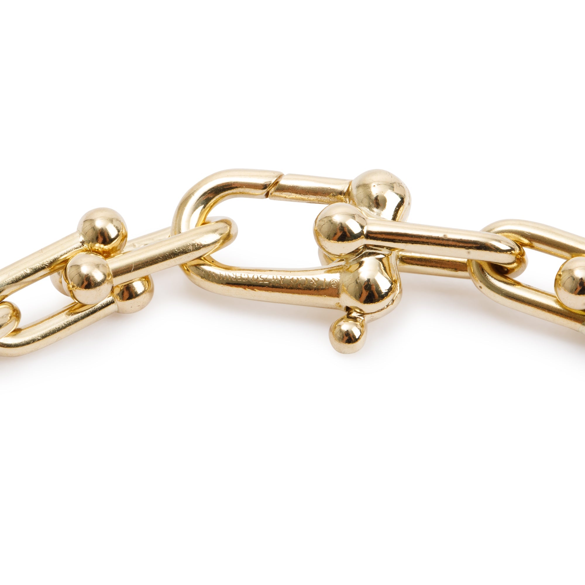 Tiffany & Co. 18k Yellow Gold HardWear Small Link Bracelet
