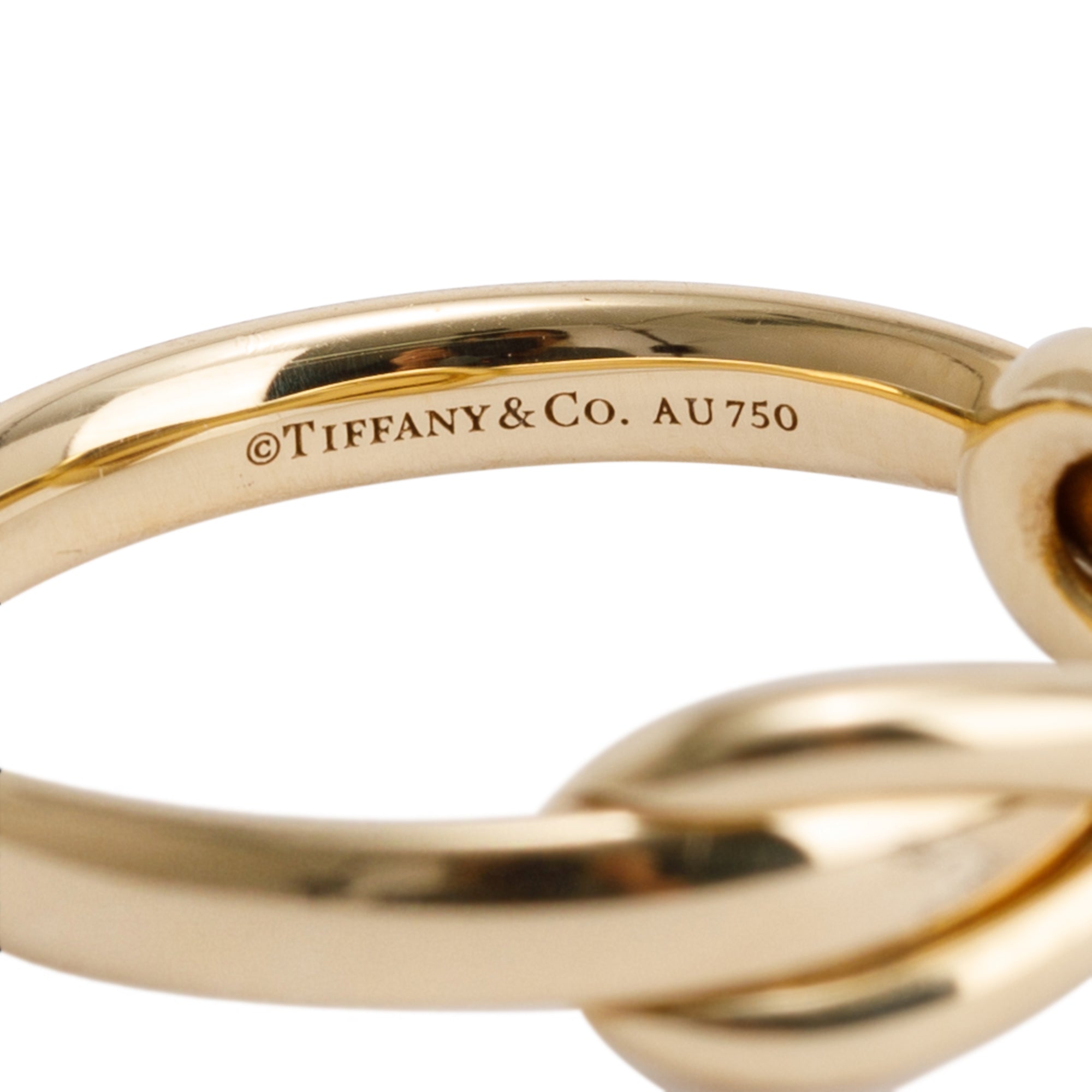 Tiffany & Co. 18k Yellow Gold Infinity Ring