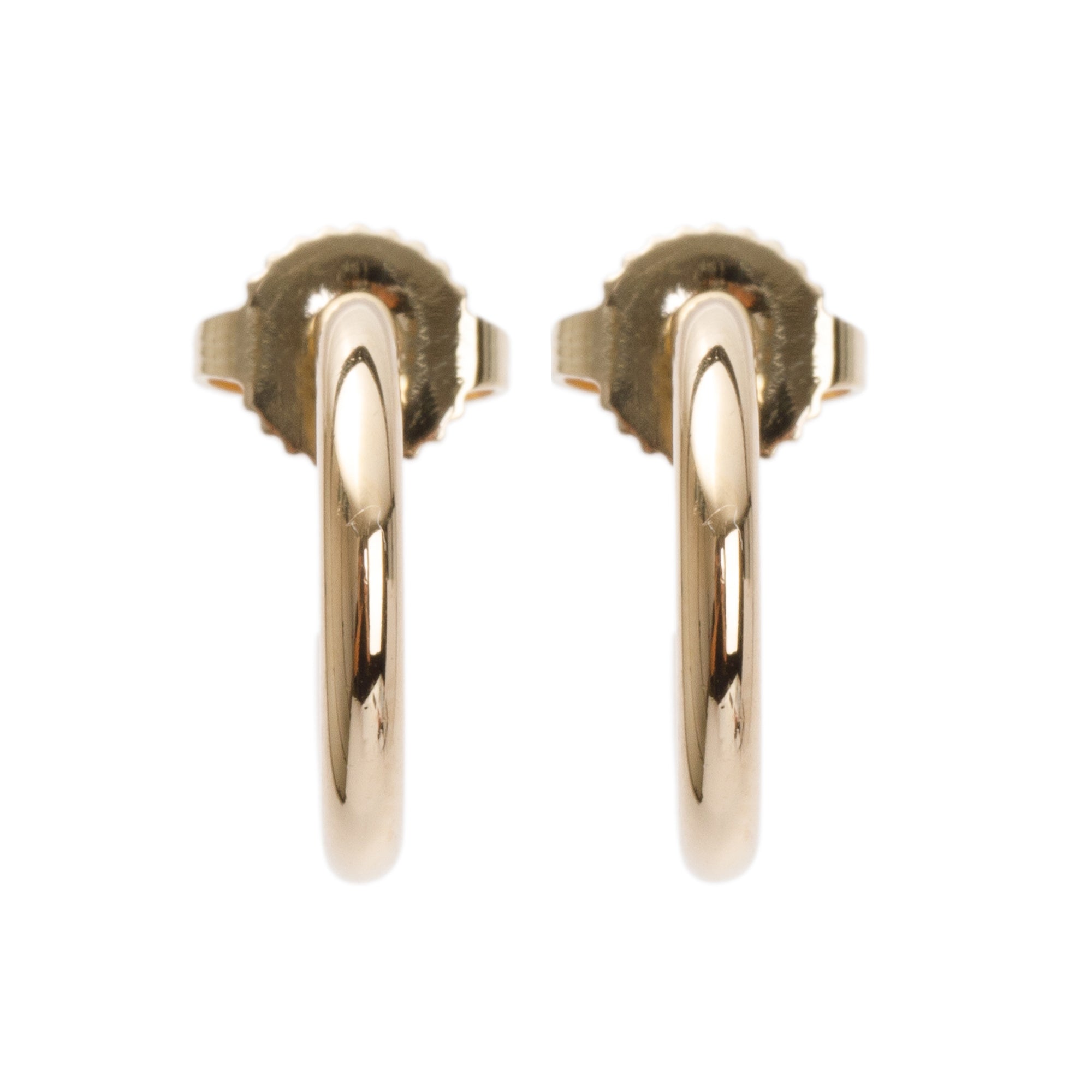 Tiffany & Co. 18k Yellow Gold Mini Hoop Earrings