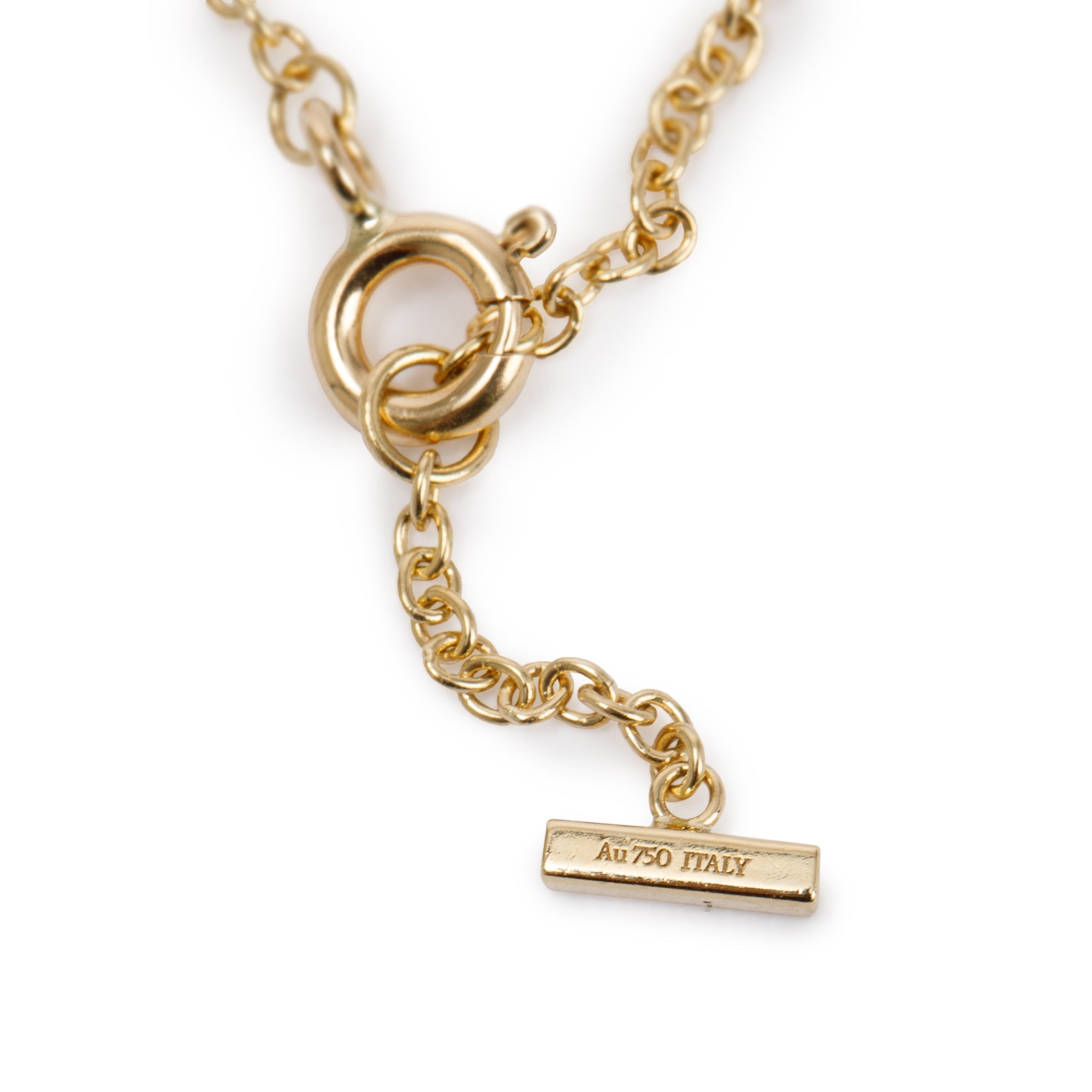 Tiffany & Co. 18k Yellow Gold T Smile Bracelet