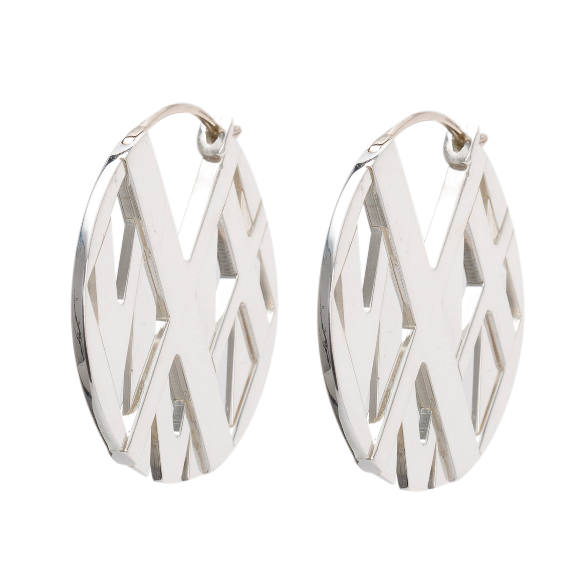 Tiffany & Co. Atlas Round Earrings