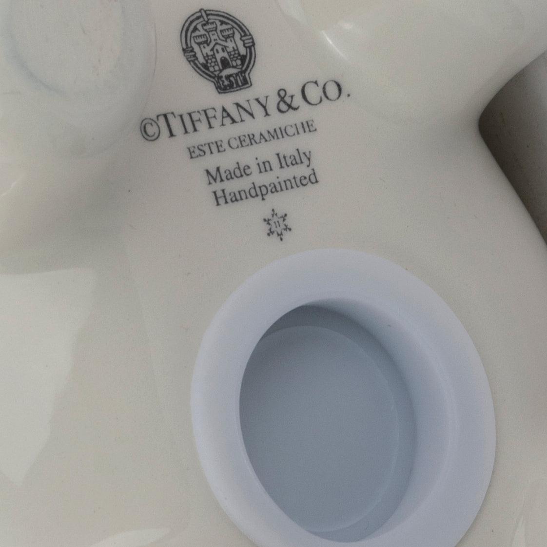 Tiffany & Co. Earthenware Este Ceramiche Elephant Bank w/ Box