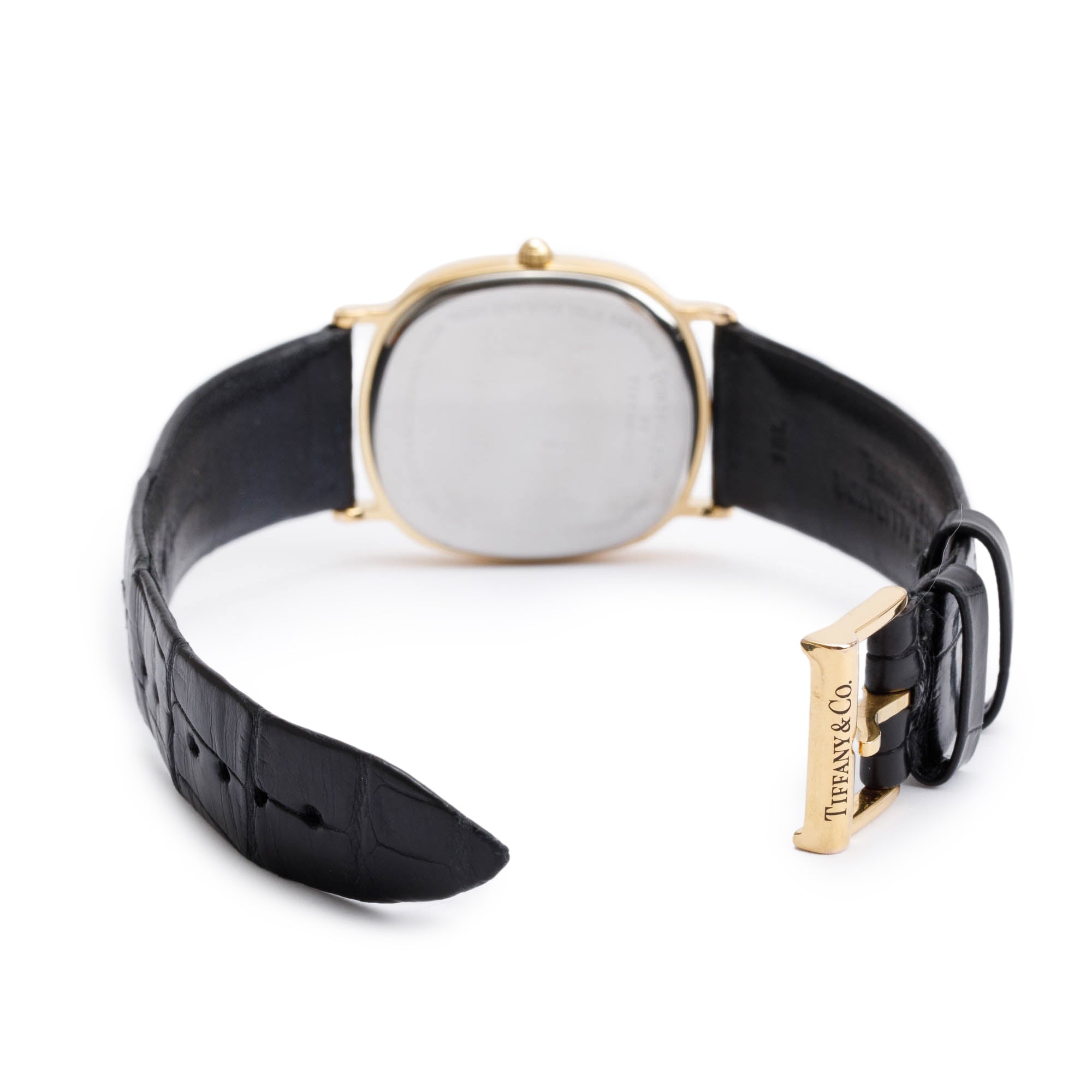 Tiffany & Co. Electroplated Stainless Steel Portfolio 30 MM Watch