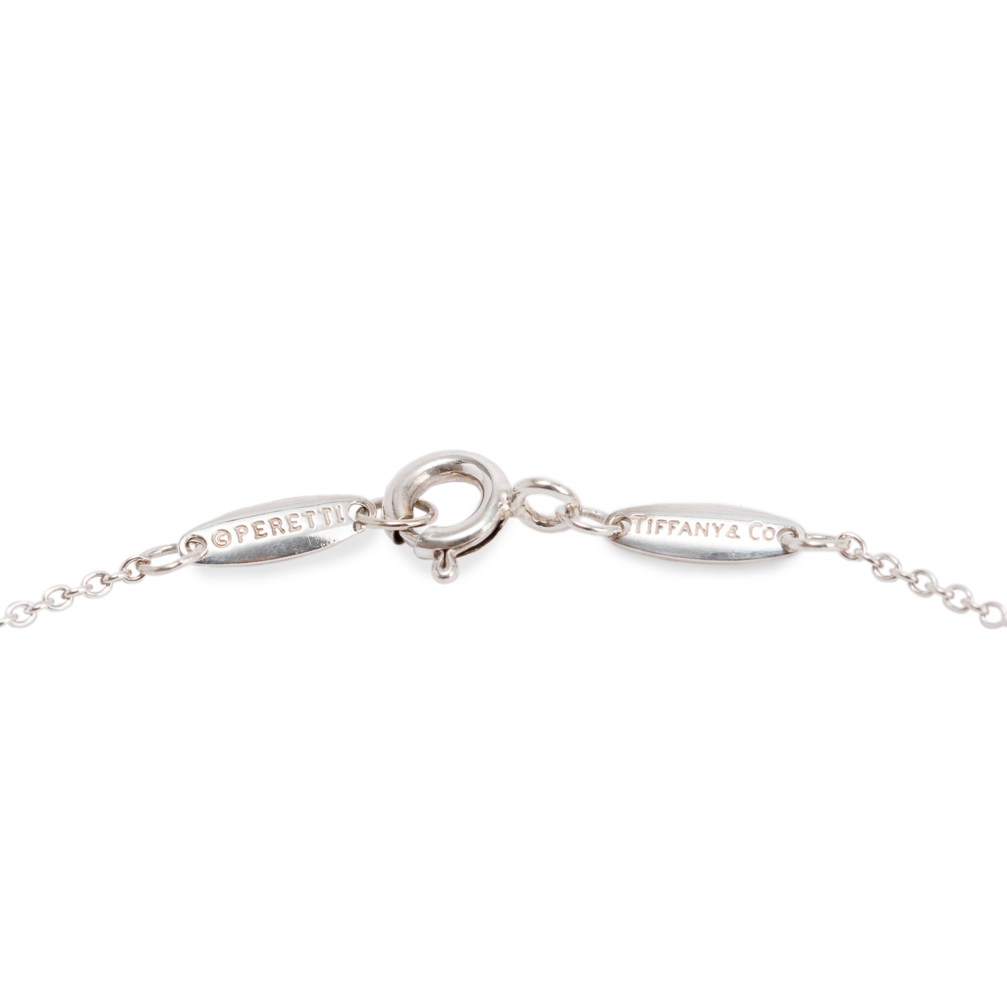 Tiffany & Co. Elsa Peretti 12 MM Bean Pendant Necklace
