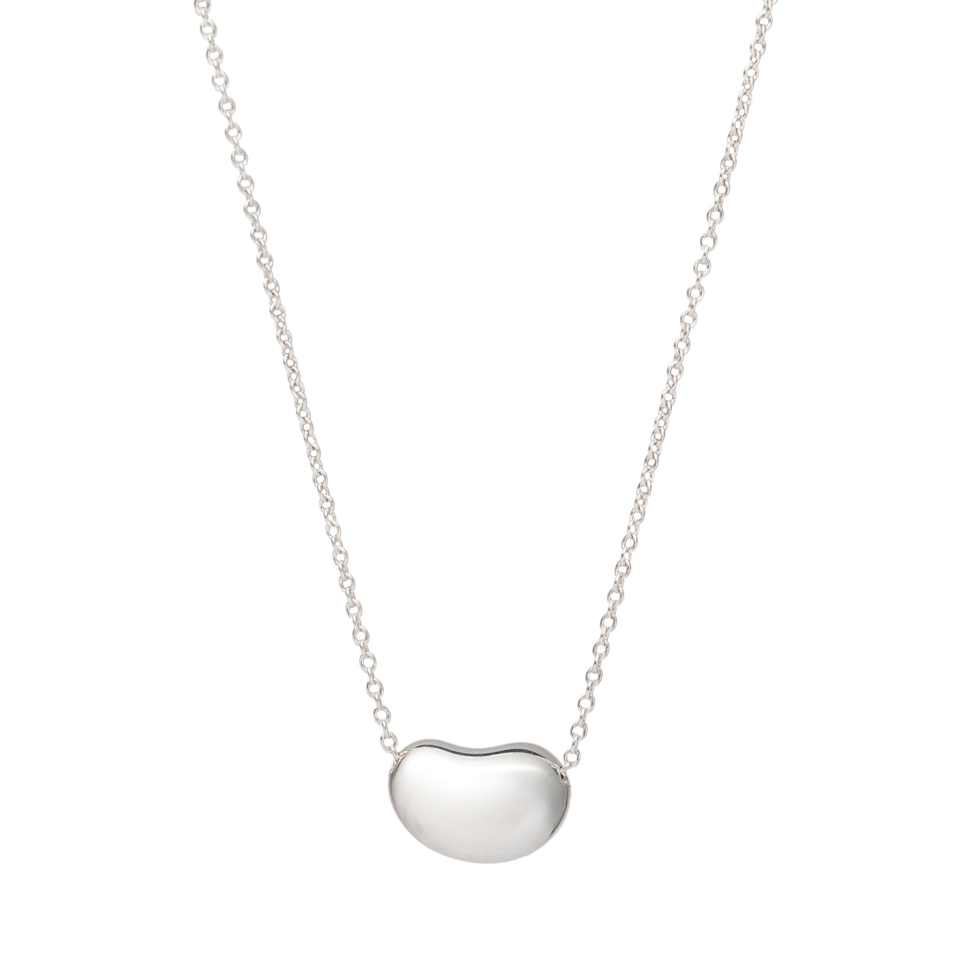 Tiffany & Co. Elsa Peretti 12 MM Bean Pendant Necklace