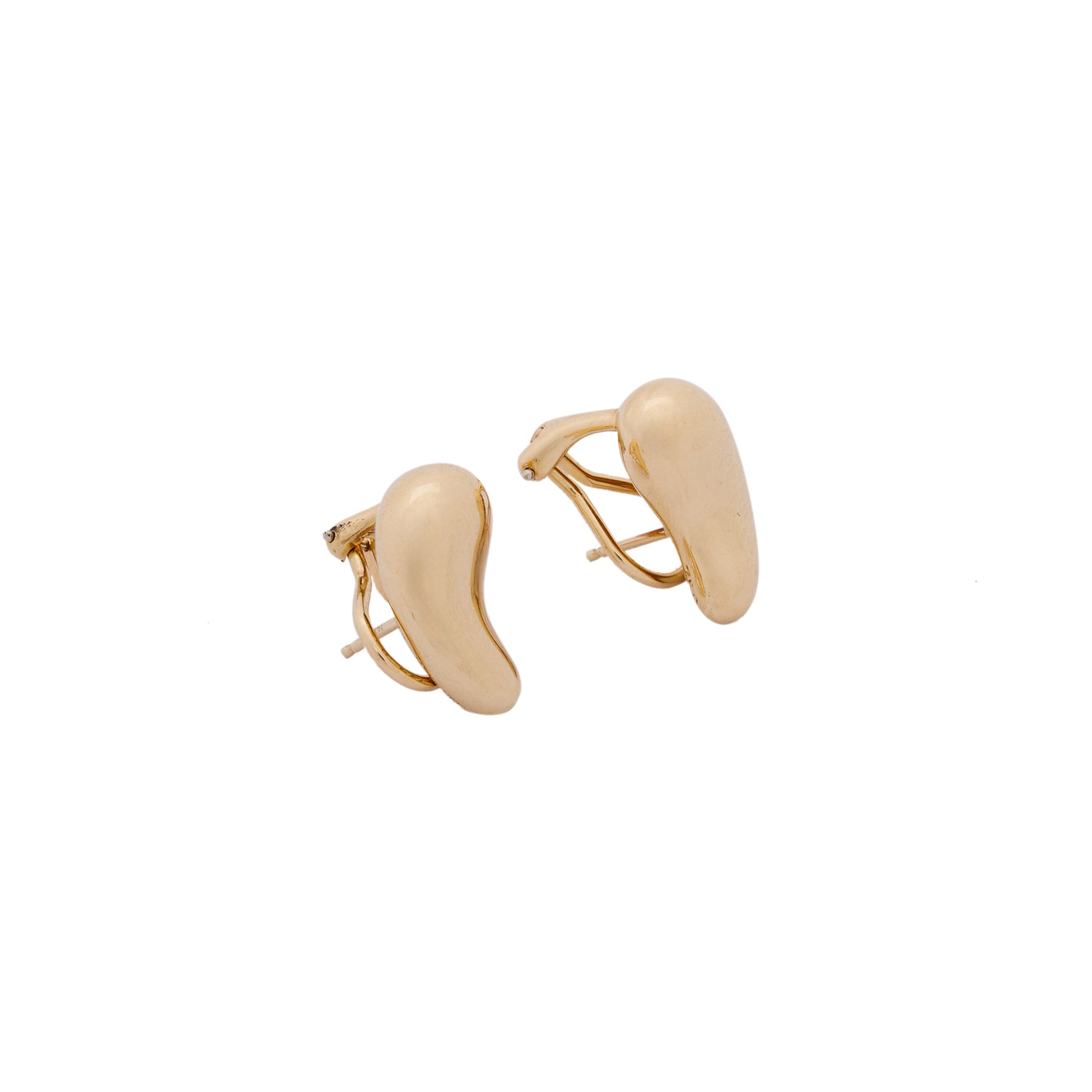 Tiffany & Co. Elsa Peretti 18k Gold Vintage Teardrop Earrings