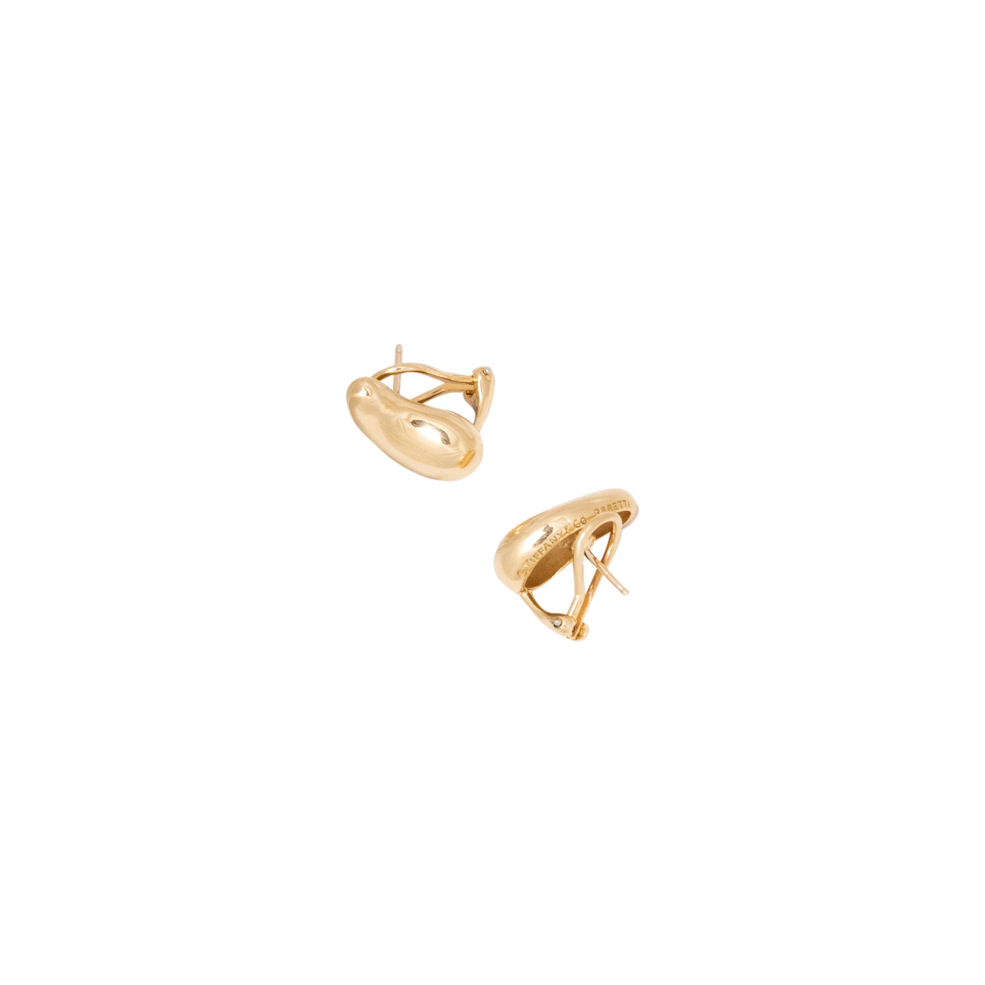 Tiffany & Co. Elsa Peretti 18k Gold Vintage Teardrop Earrings