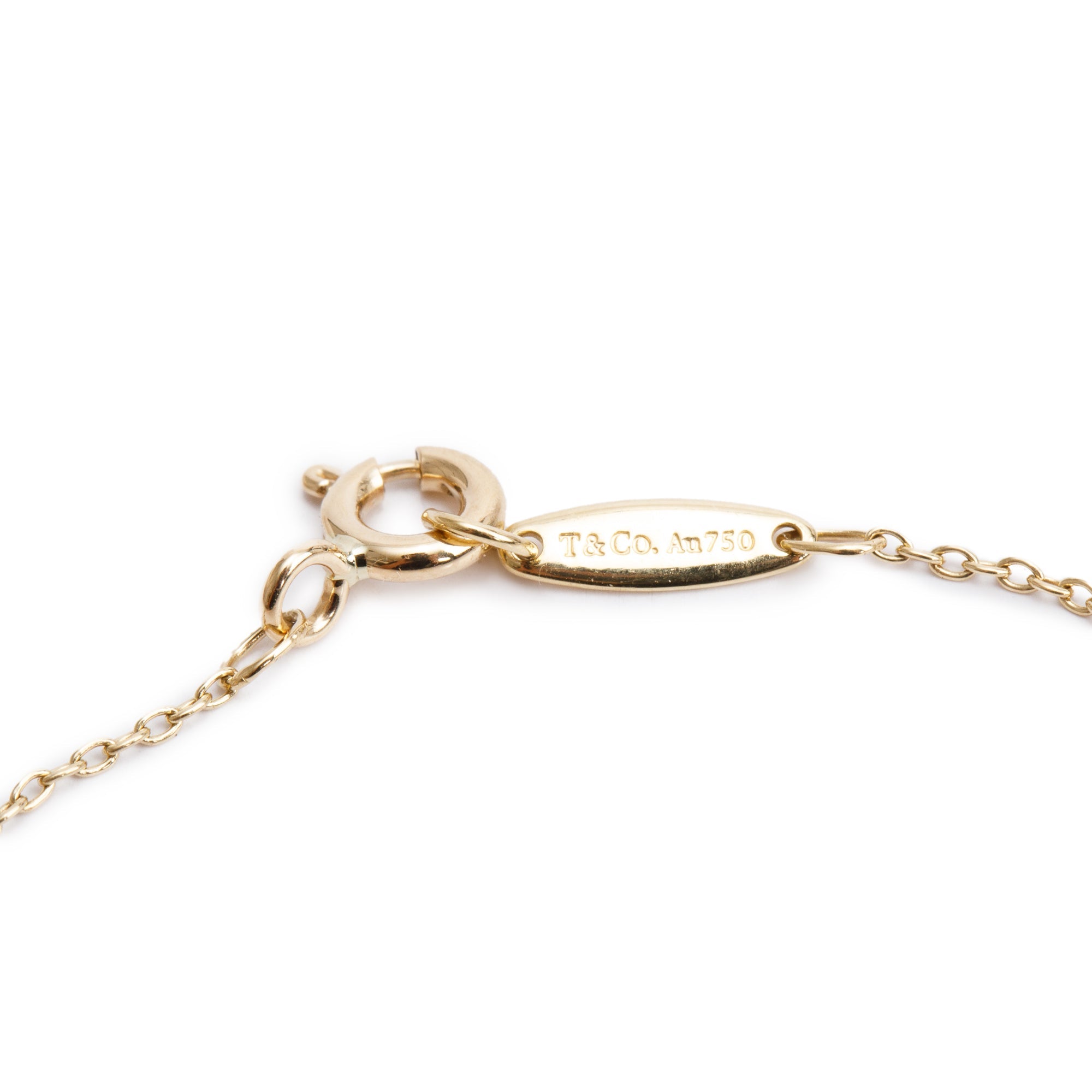 Tiffany & Co. Elsa Peretti 18k Yellow Gold Diamonds by the Yard Bracelet