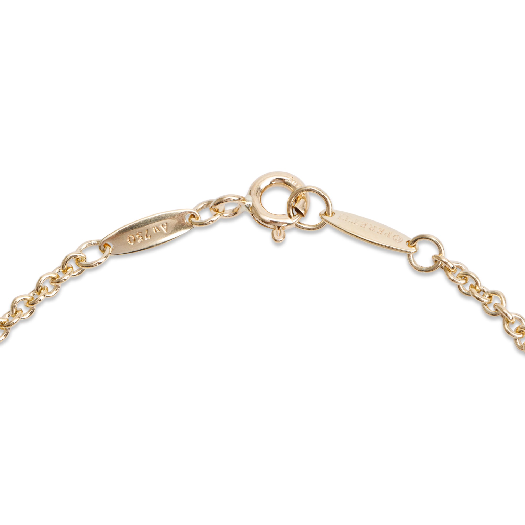 Tiffany & Co. Elsa Peretti 18k Yellow Gold Open Heart Bracelet w/ Box
