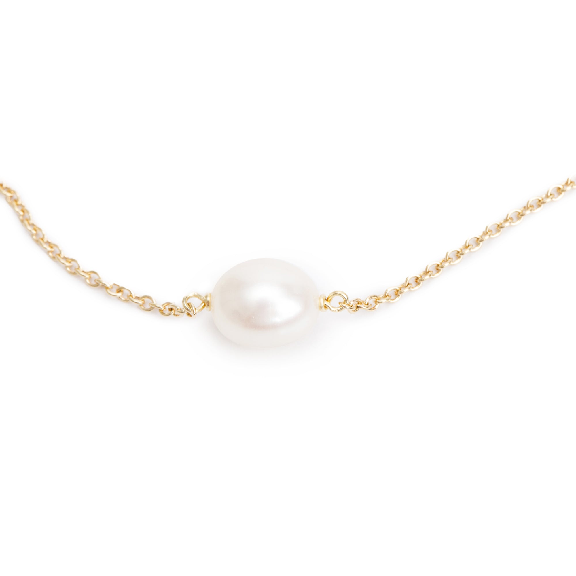 Tiffany & Co. Elsa Peretti 18k Yellow Gold Pearls by the Yard Bracelet w/ Box