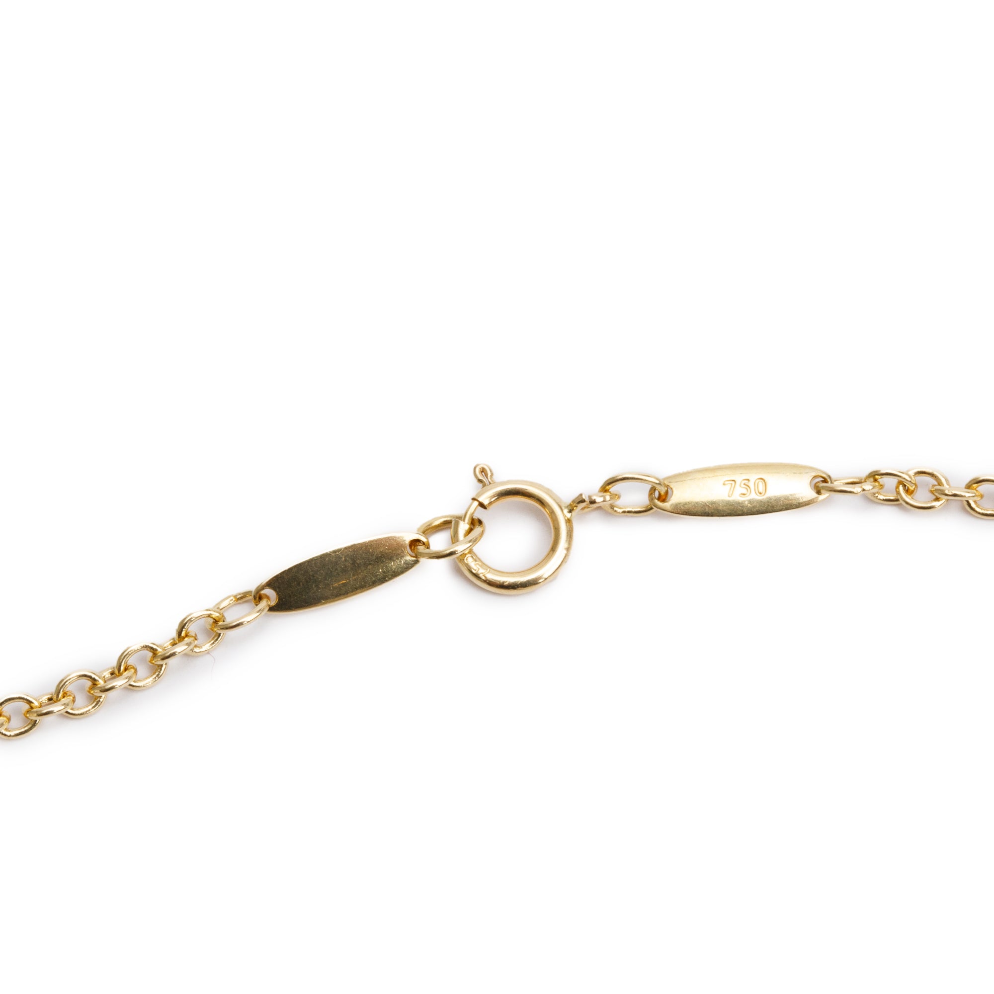 Tiffany & Co. Elsa Peretti 18k Yellow Gold Pearls by the Yard Sprinkle Necklace w/ Box
