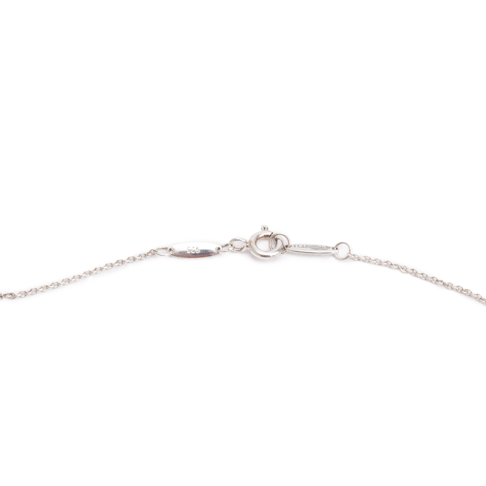 Tiffany & Co. Elsa Peretti Eternal Circle Pendant Necklace