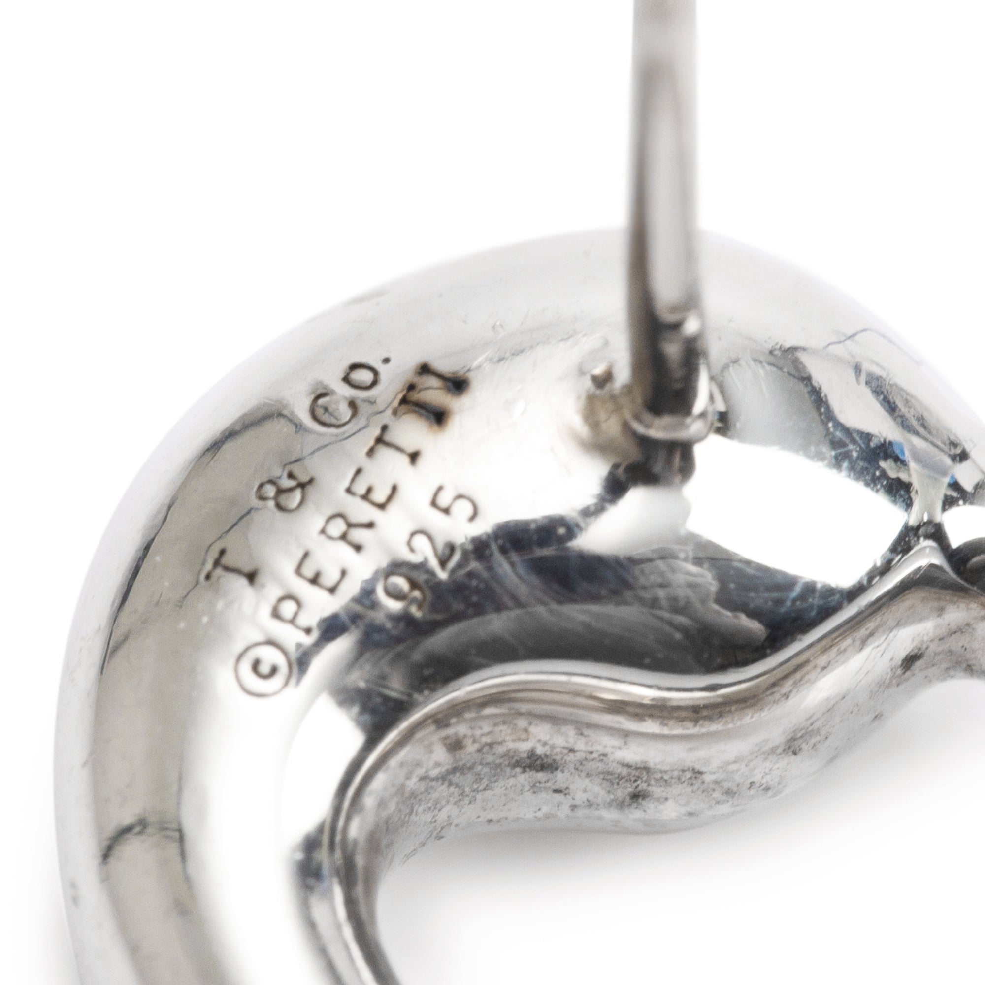 Tiffany & Co. Elsa Peretti Eternal Circle Stud Earrings, 11 MM
