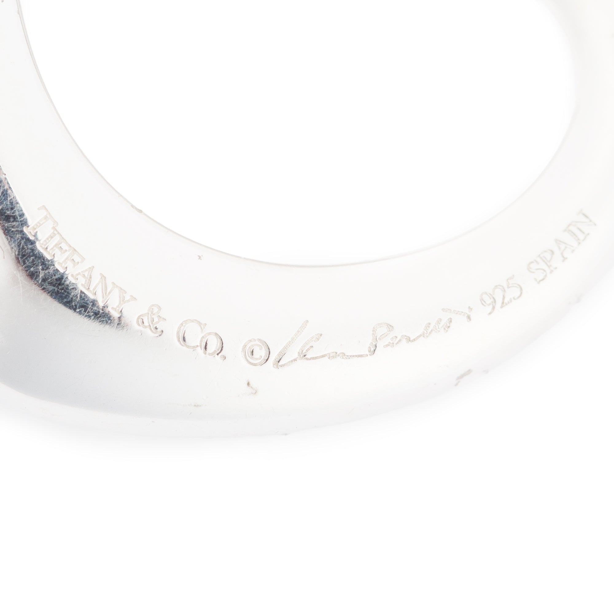 Tiffany & Co. Elsa Peretti Large 27 MM Open Heart Pendant