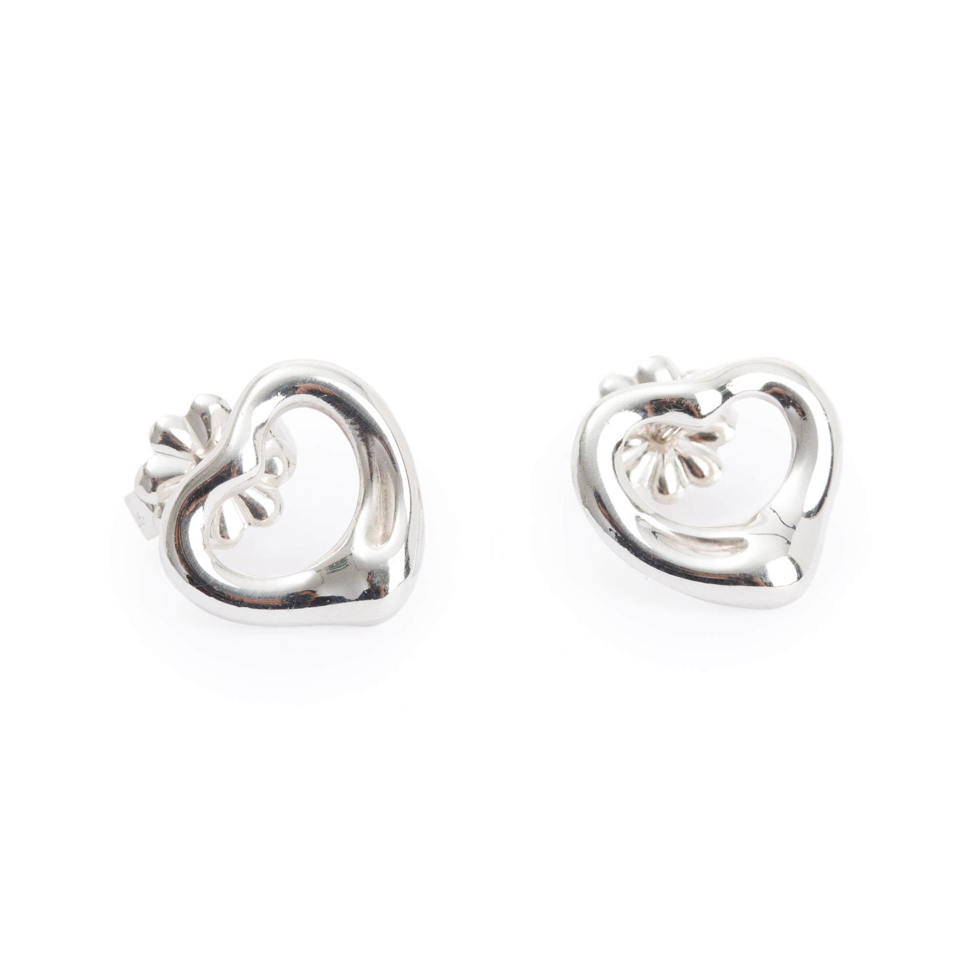 Tiffany & Co. Elsa Peretti Open Heart Earrings, 11 MM