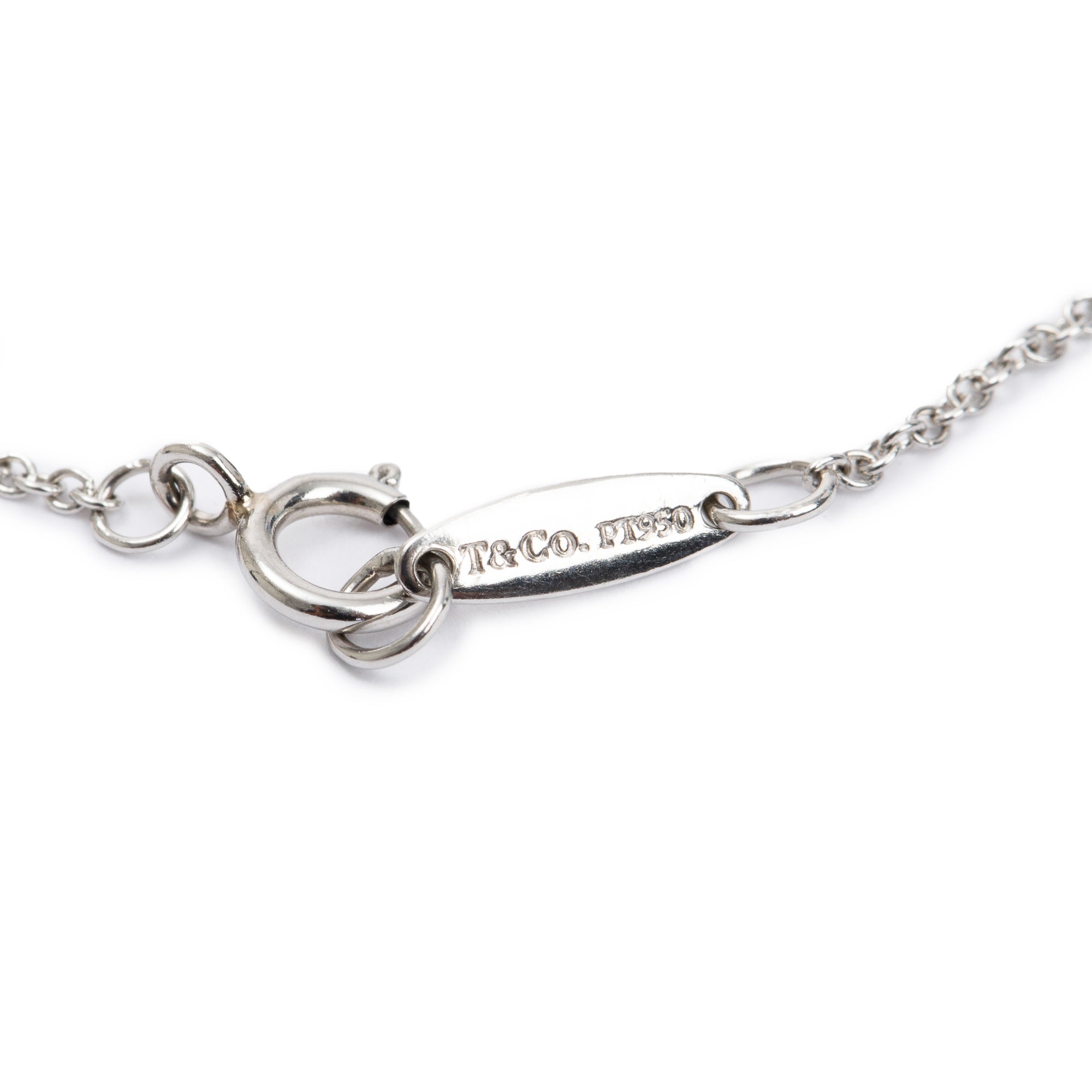 Tiffany & Co. Elsa Peretti Platinum Diamonds by the Yard Bracelet w/ Box