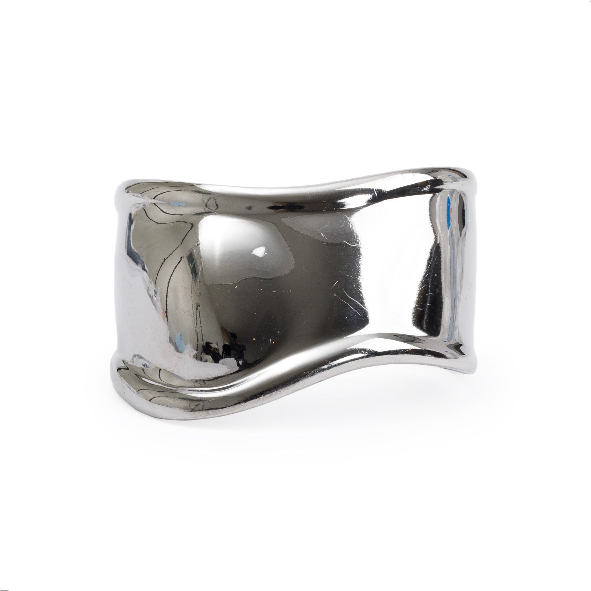 Tiffany & Co. Elsa Peretti Ruthenium Bone Cuff Bracelet