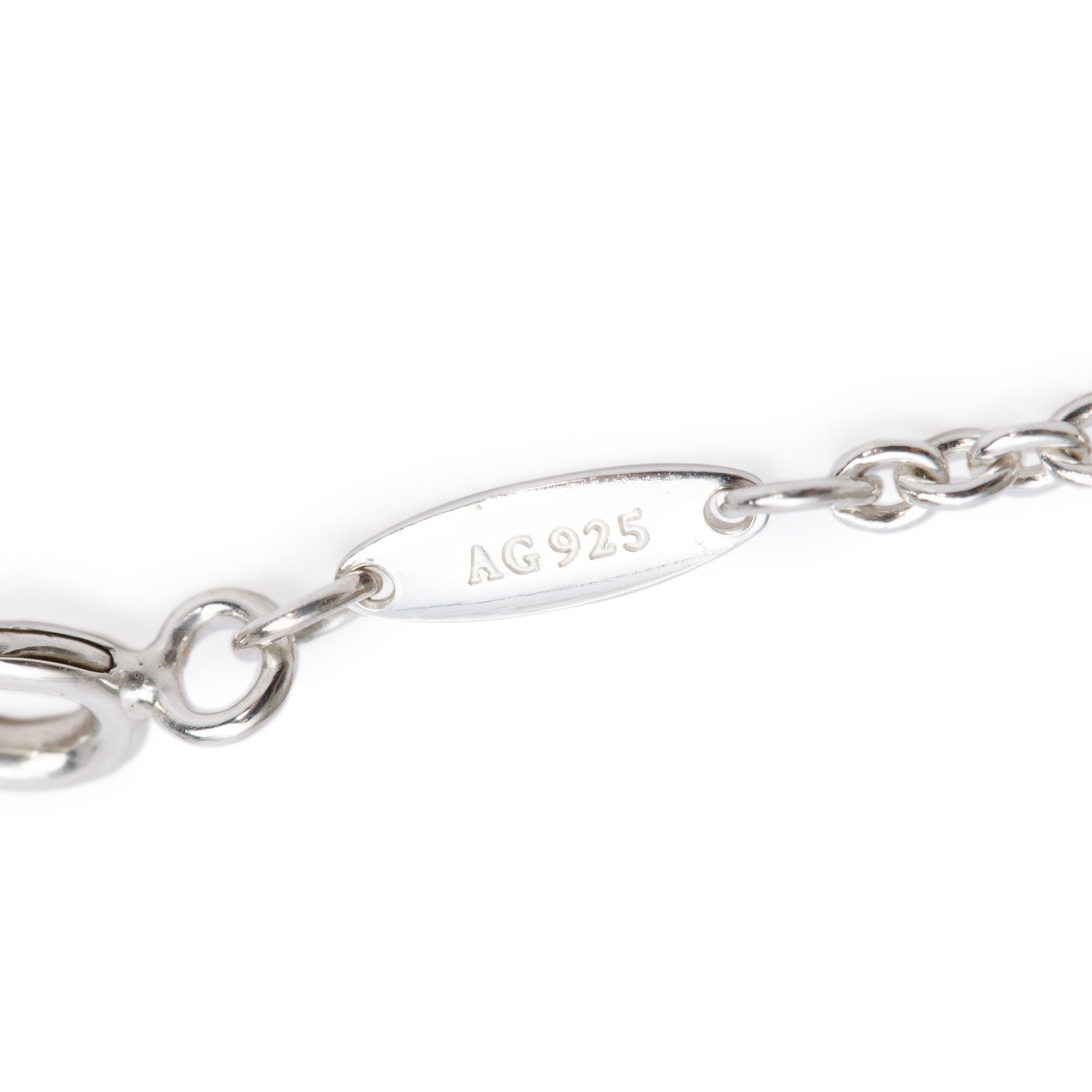 Tiffany & Co. Elsa Peretti Sterling Silver 11 MM Open Heart Bracelet