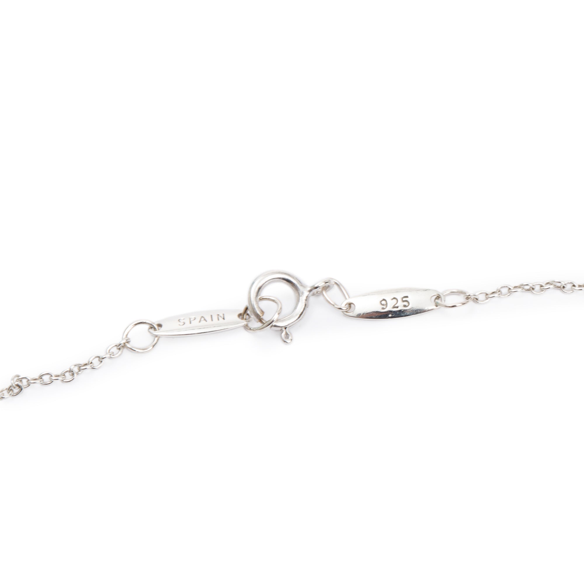Tiffany & Co. Elsa Peretti Sterling Silver Diamonds by the Yard Bracelet w/ Box