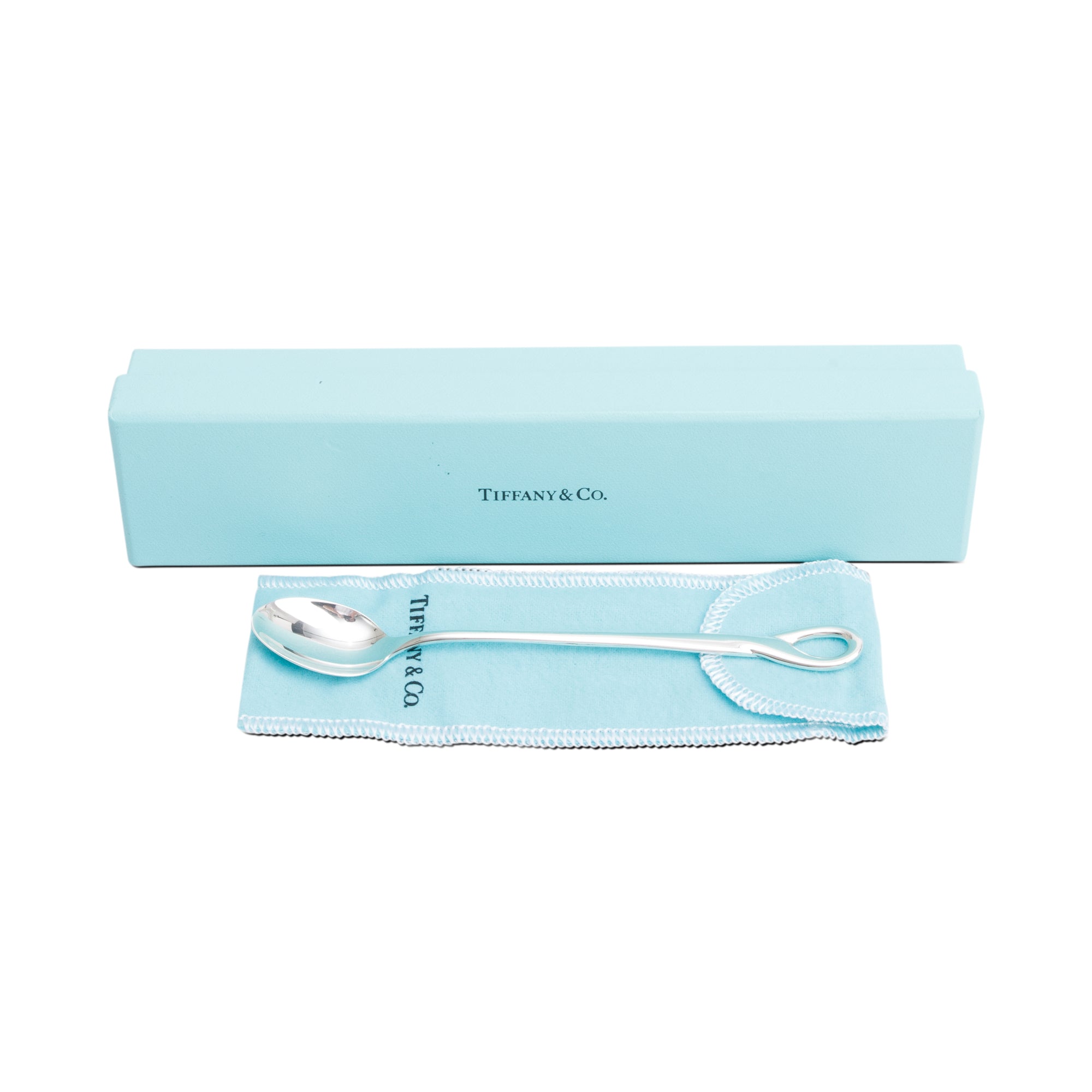 Tiffany & Co. Elsa Peretti Sterling Silver Padova Feeding Spoon w/ Box